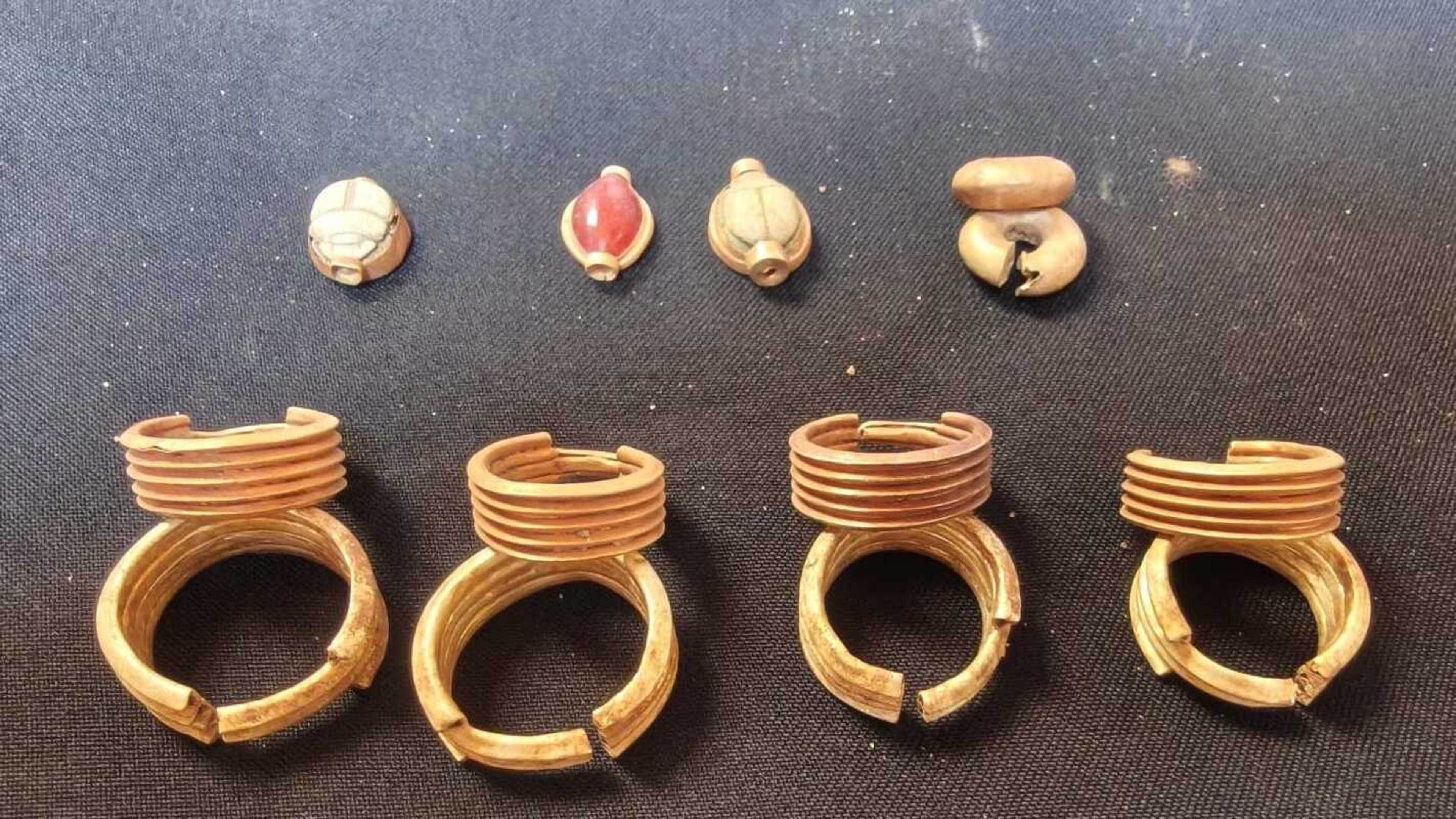 Egypt unveils newly found ancient artifacts as tourism push continues