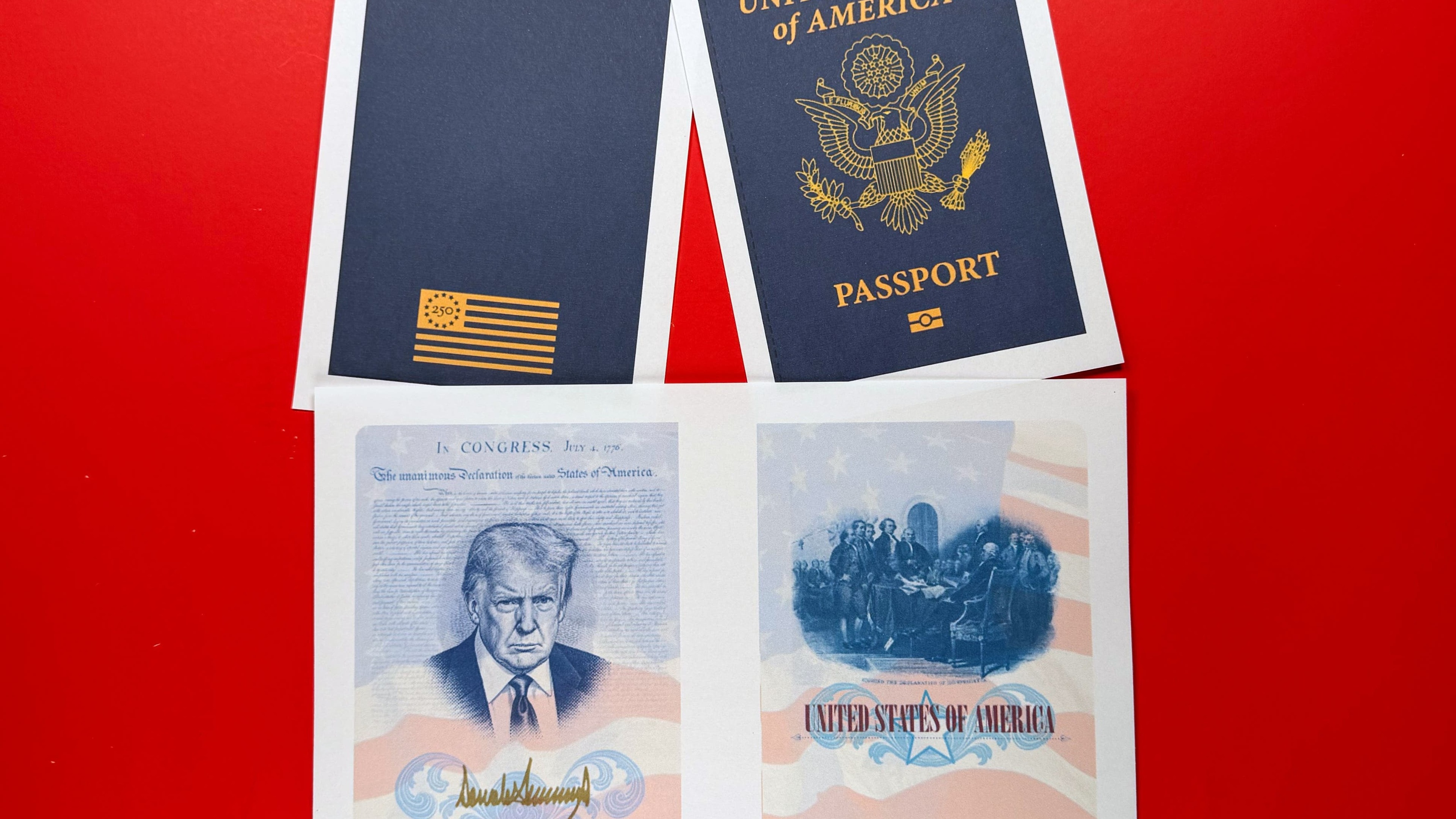 Donald Trump to appear on commemorative US passports