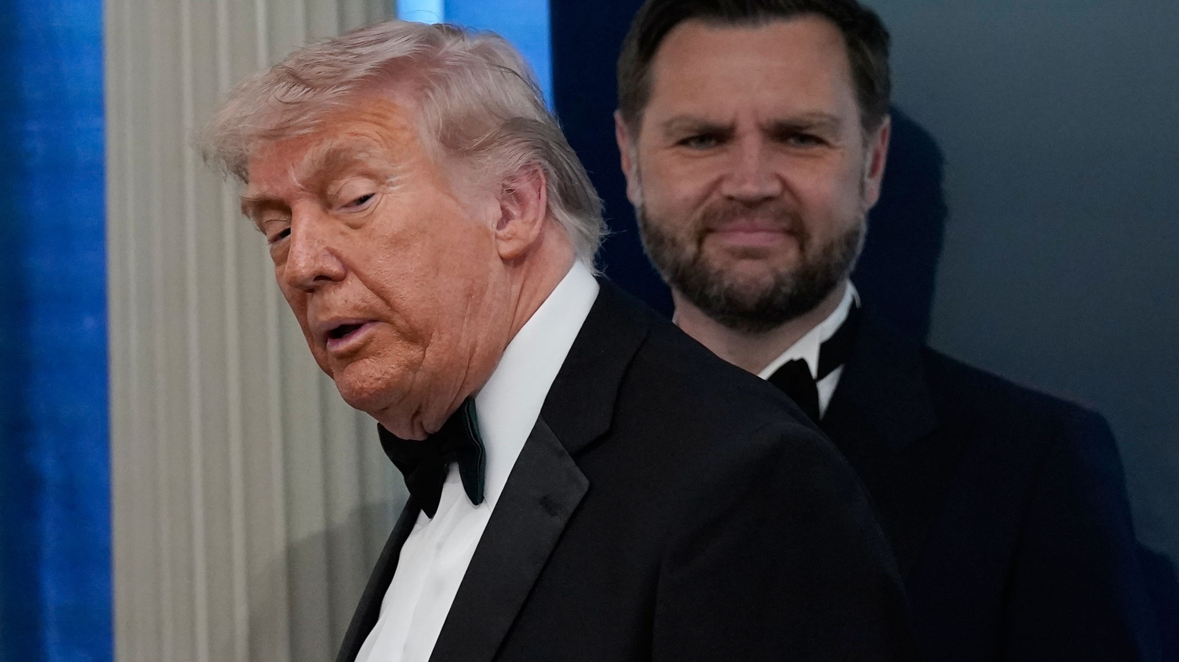 Donald Trump evacuated as man armed with guns and knives storms building