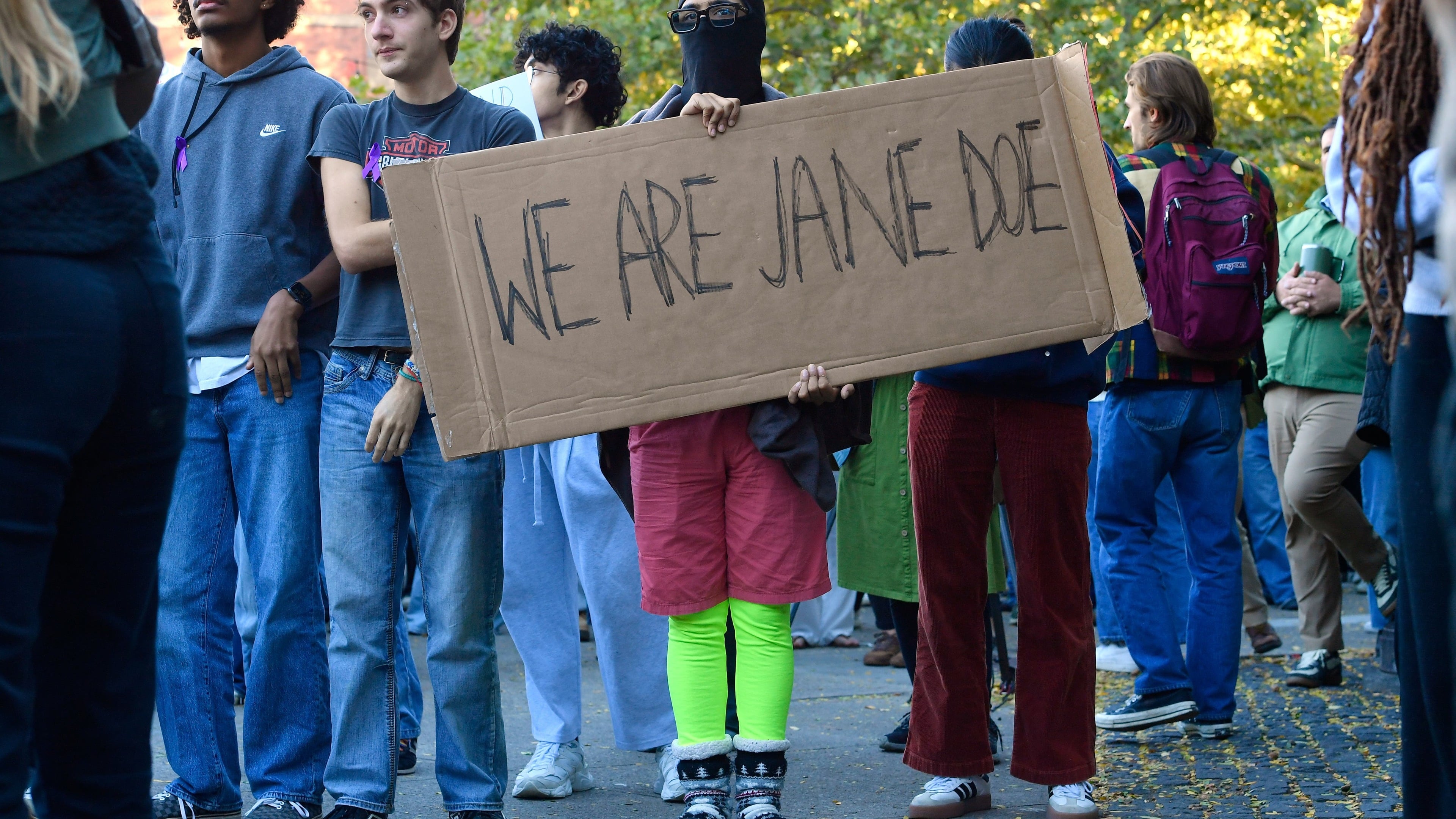 Cornell students protest over alleged gang rape complaint and university response