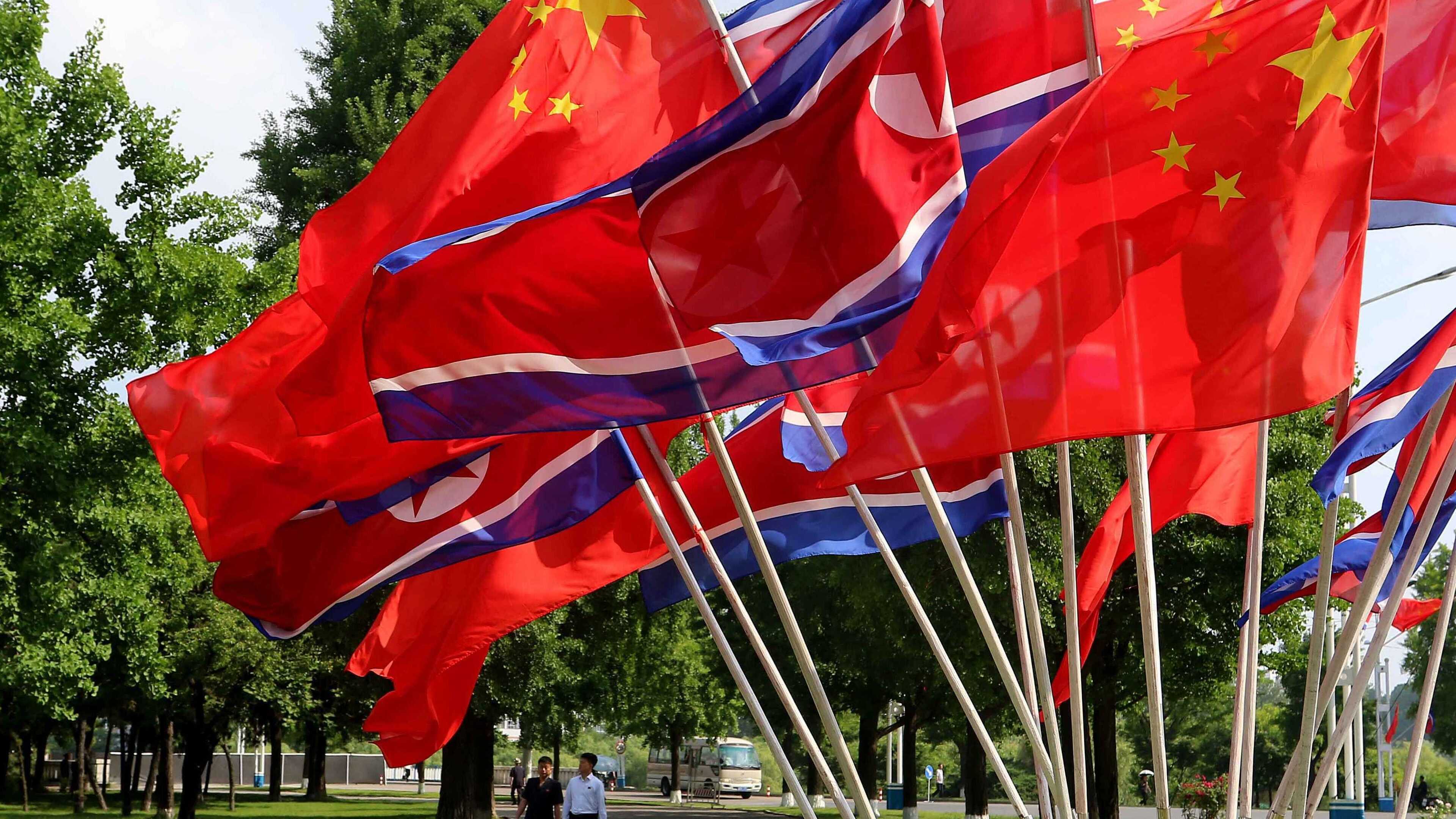 Lavish welcome for Chinese leader in North Korea prior to talks with Kim