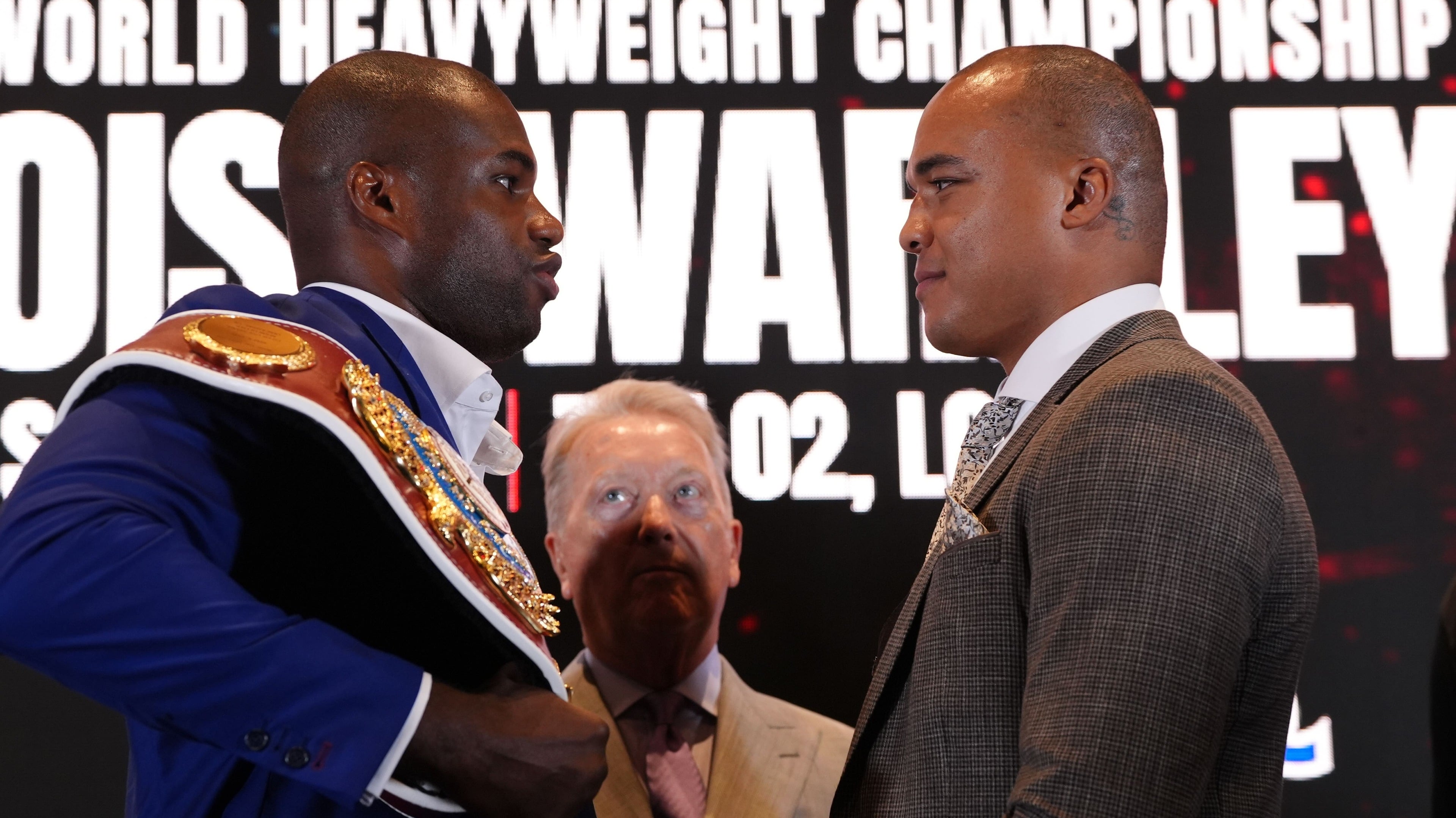 Daniel Dubois and Fabio Wardley rematch at The O2 with WBO heavyweight title on the line