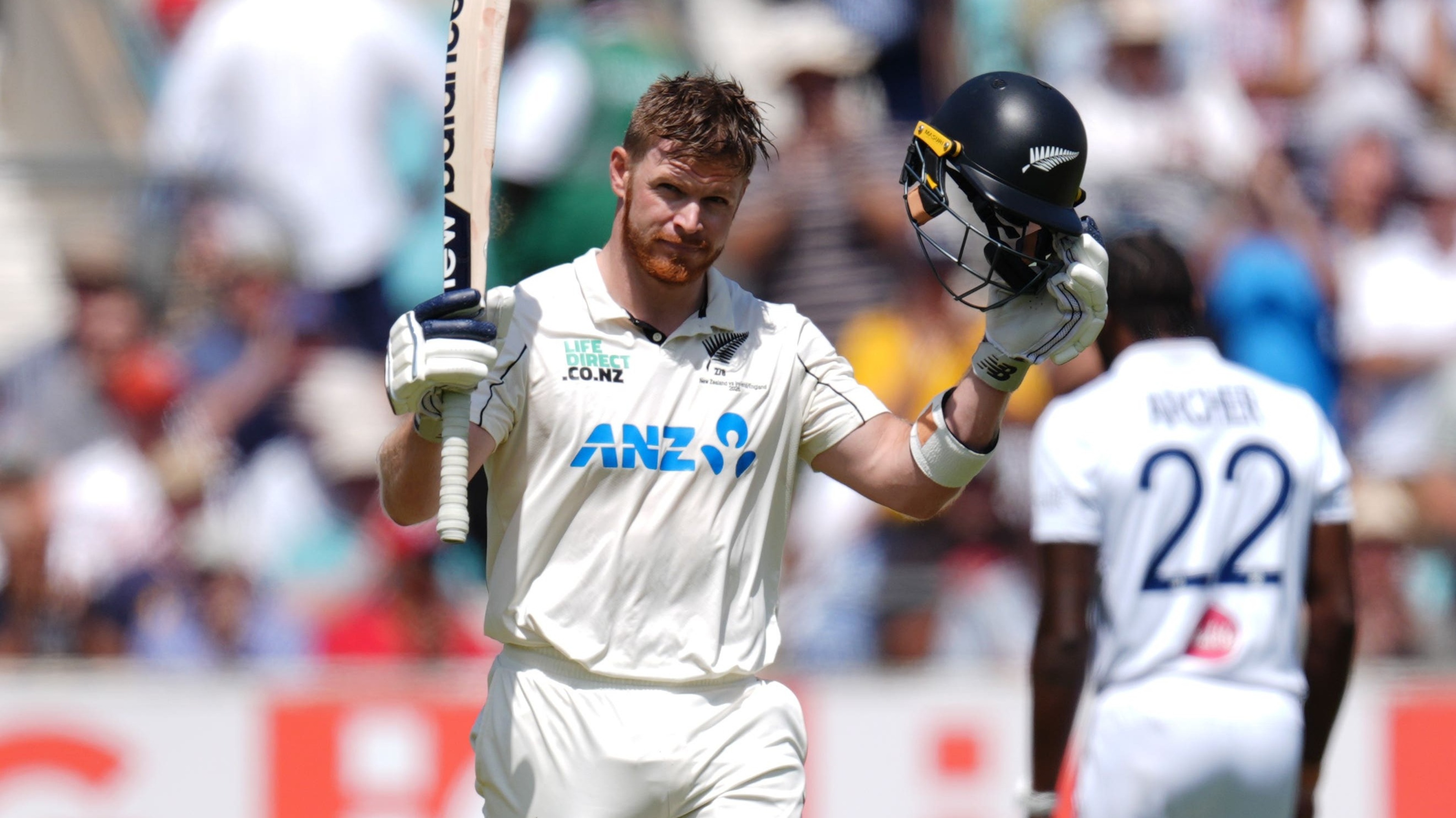 England keep New Zealand under 400 after finally dismissing Glenn Phillips