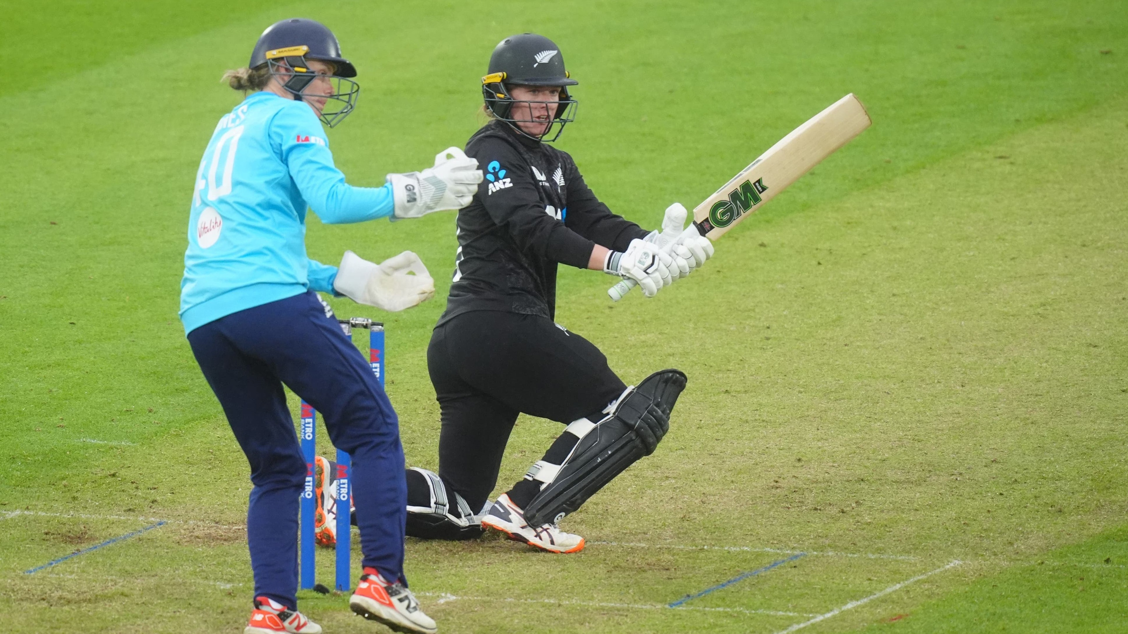 New Zealand level England series as rain affects six-wicket win in Cardiff