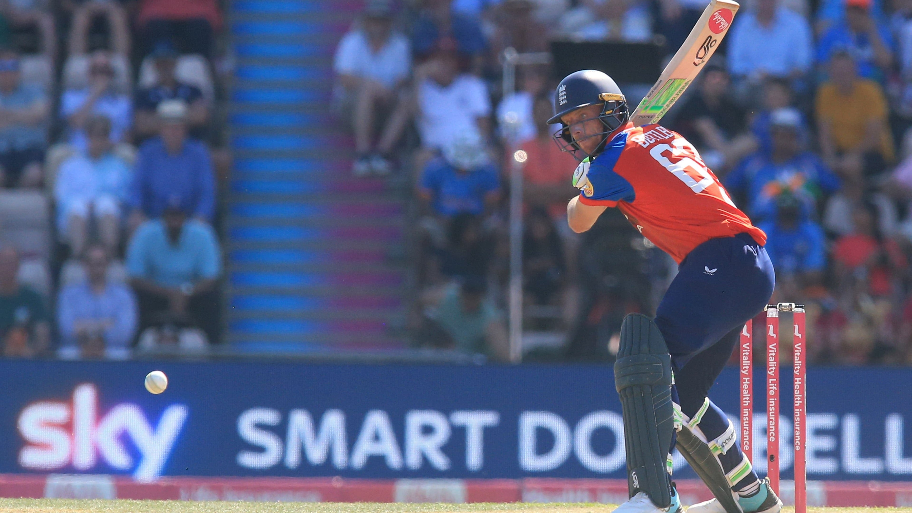 Jos Buttler says he felt pressure before scoring 131 as England beat India