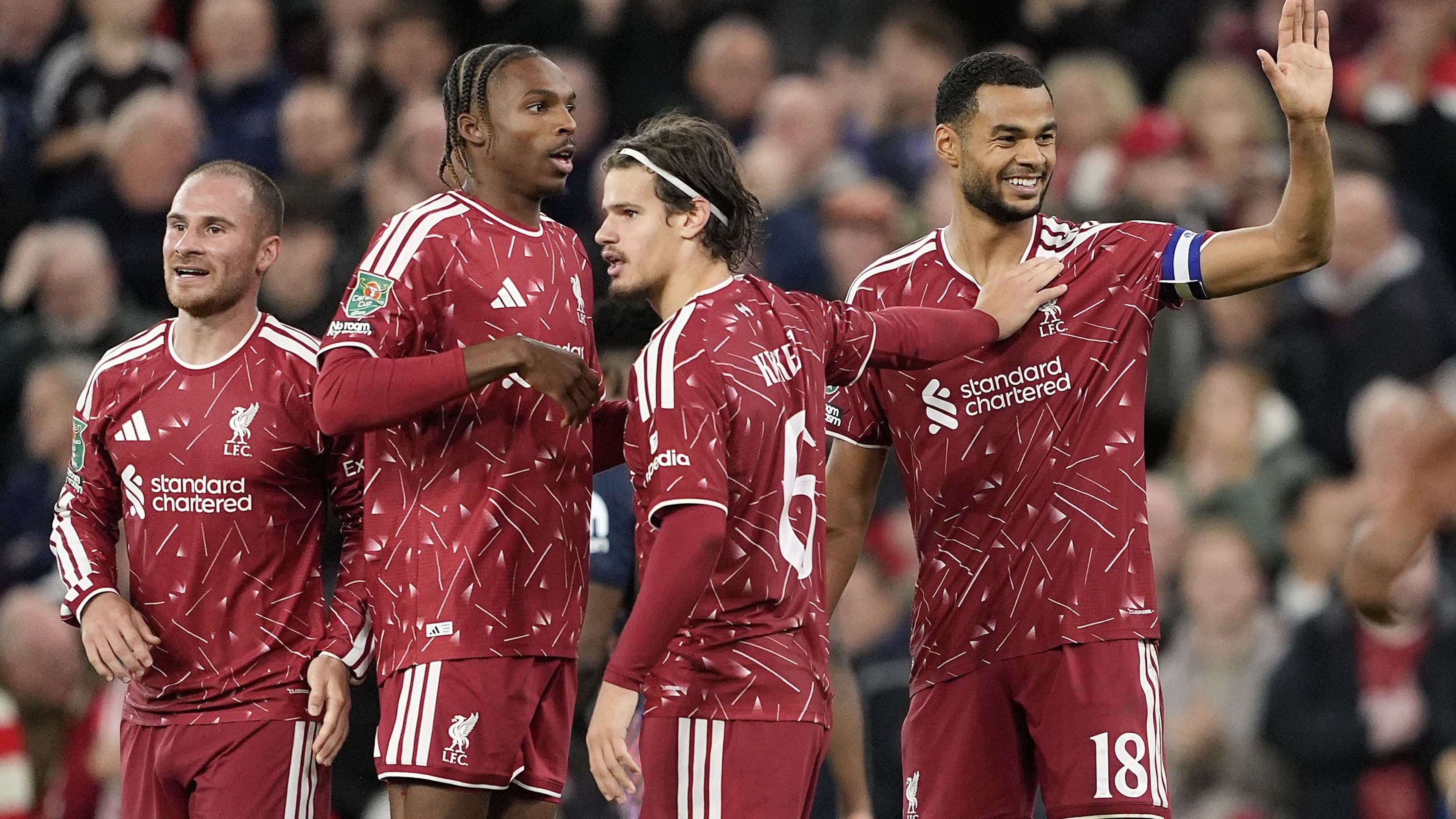 Alexis Mac Allister and Cody Gakpo help Liverpool to cup win against Tottenham