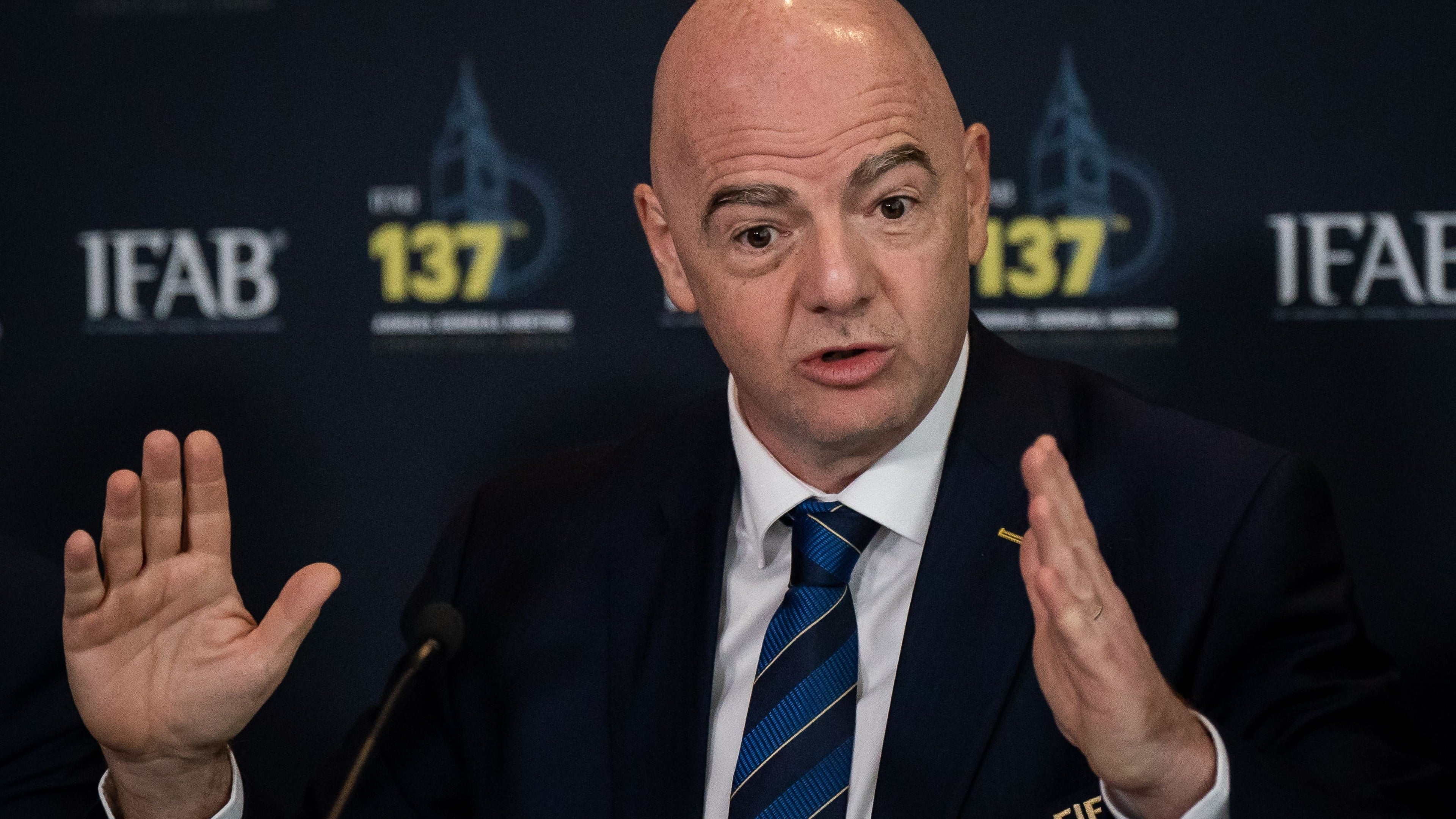 FAW withdraws support for Gianni Infantino as FIFA president