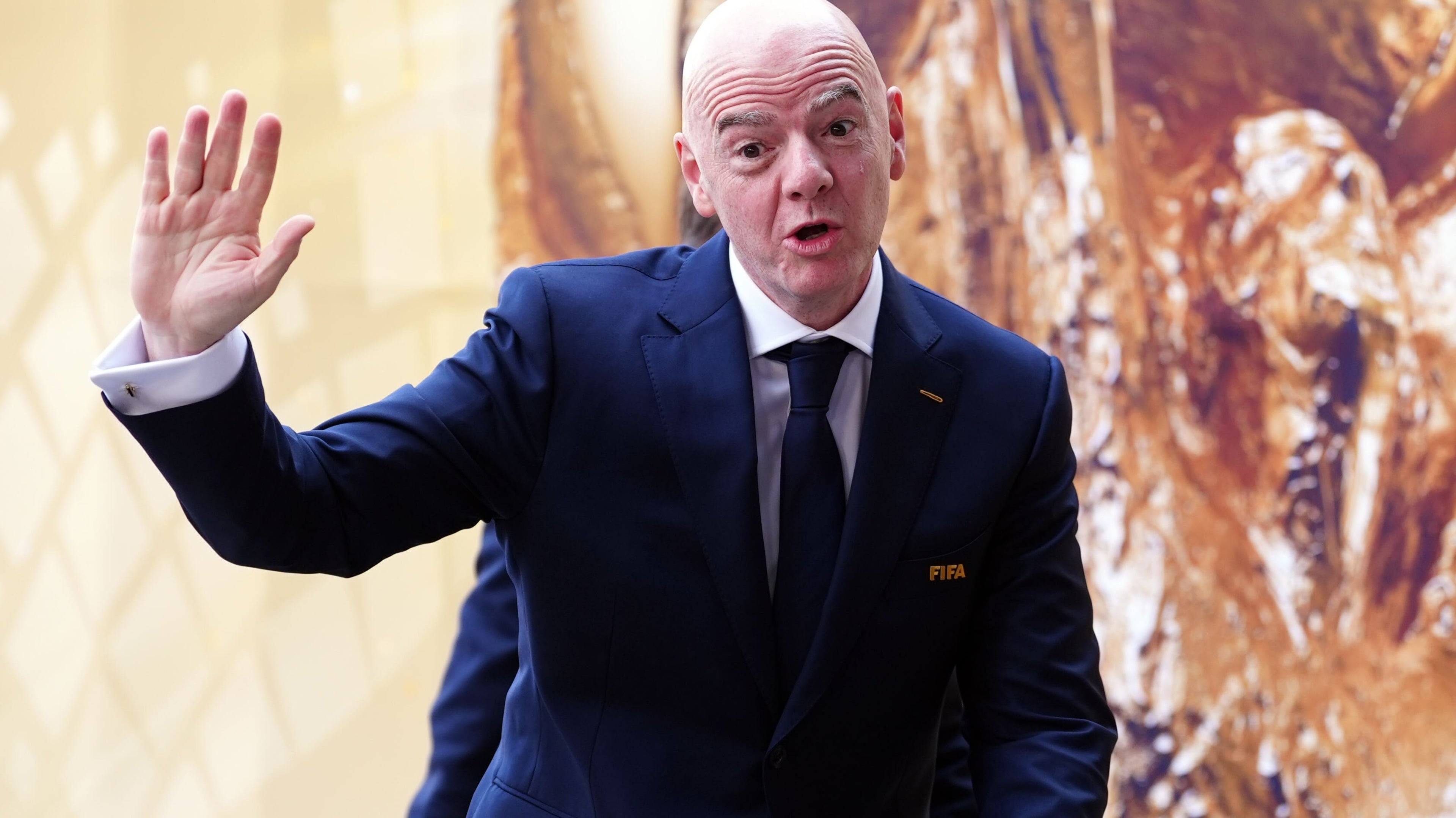 Gianni Infantino retains FIFA board’s support after crisis meeting in Morocco