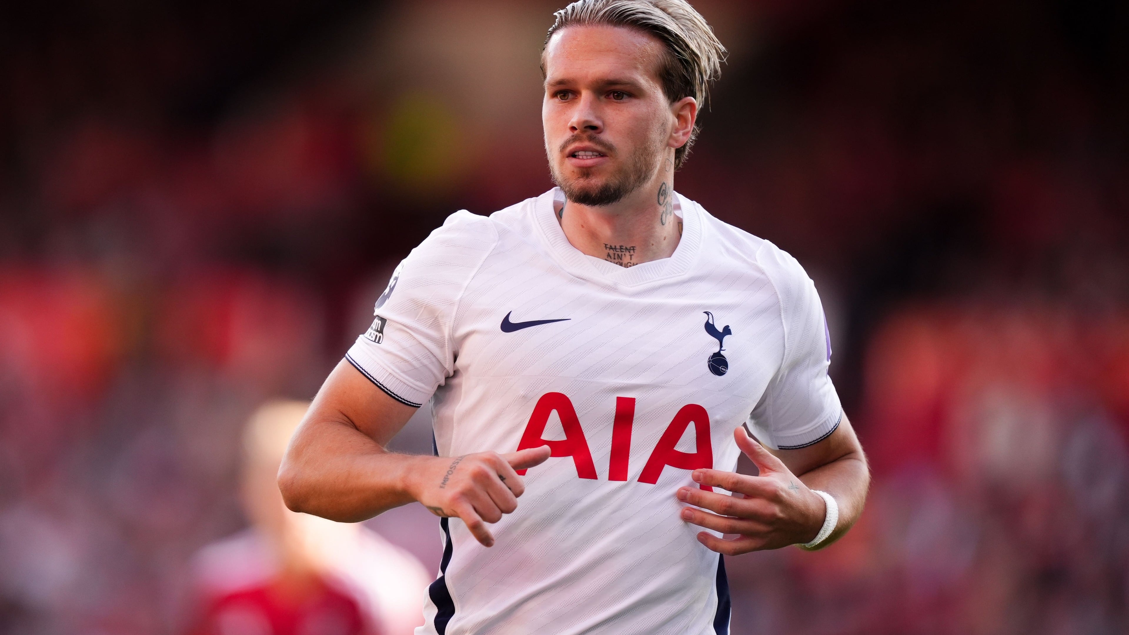 Mykhailo Mudryk will need time to find his best form, says Tottenham boss