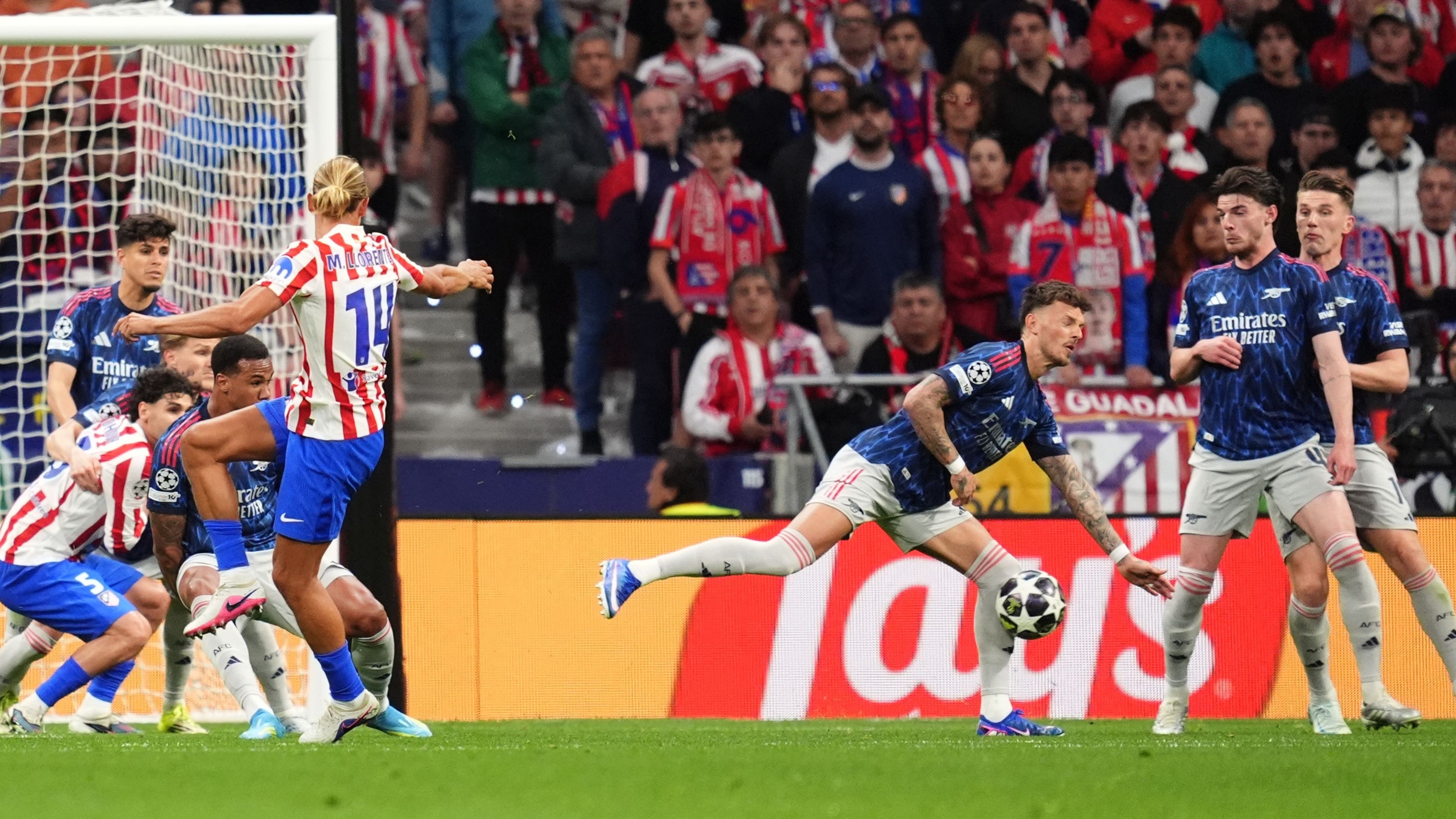 Penalty drama at both ends as Arsenal draw at Atletico Madrid