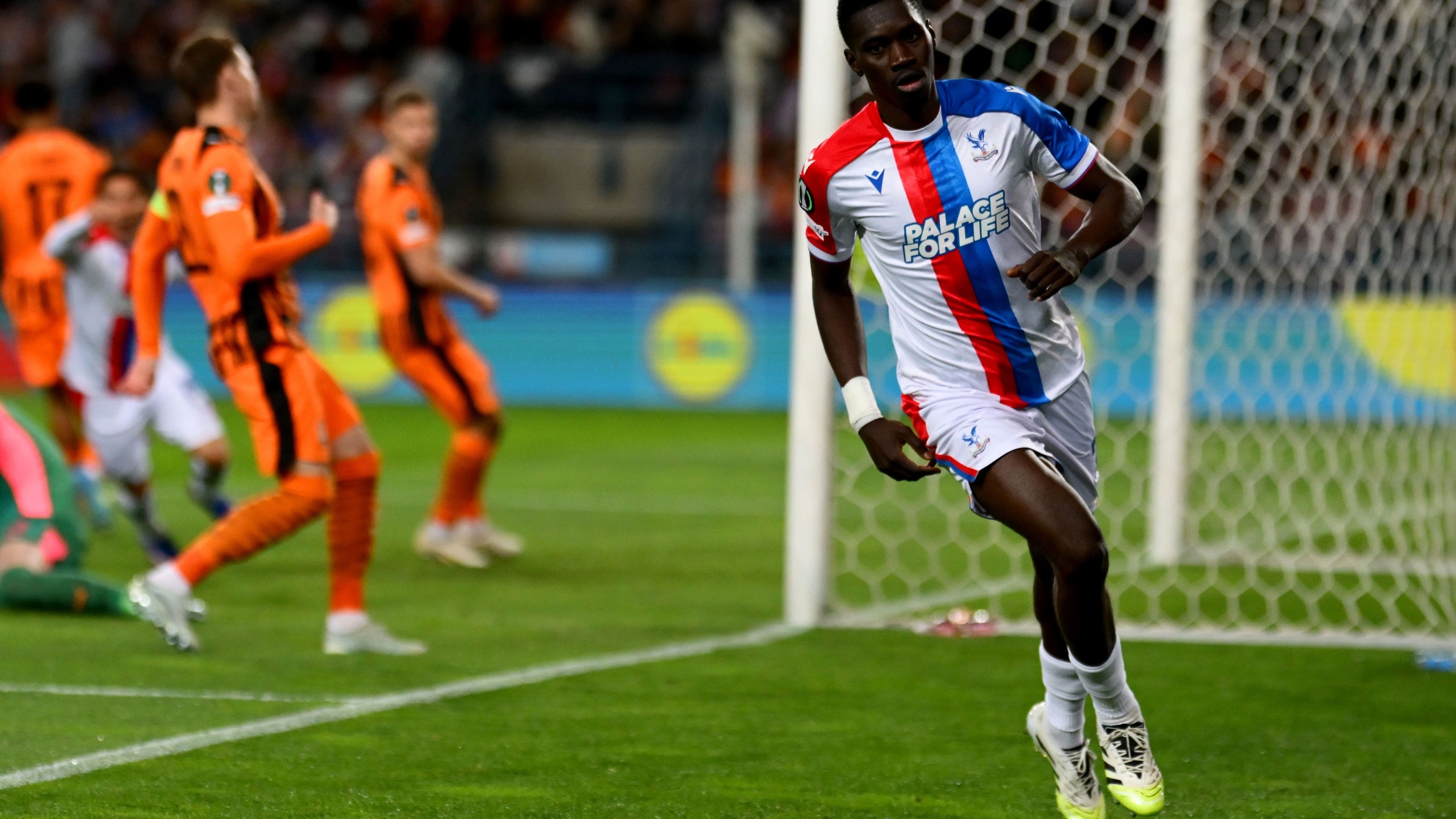 Ismaila Sarr nets fastest goal as Crystal Palace close in on European final