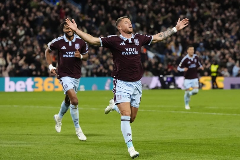 Ross Barkley celebrates scoring (Nick Potts/PA)