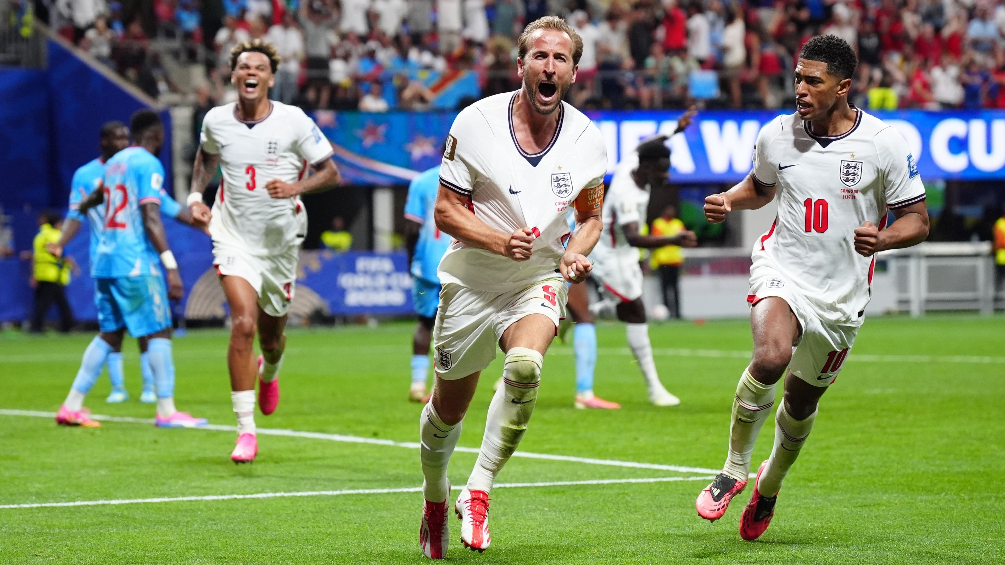 Harry Kane saves England with late brace in World Cup comeback against DR Congo