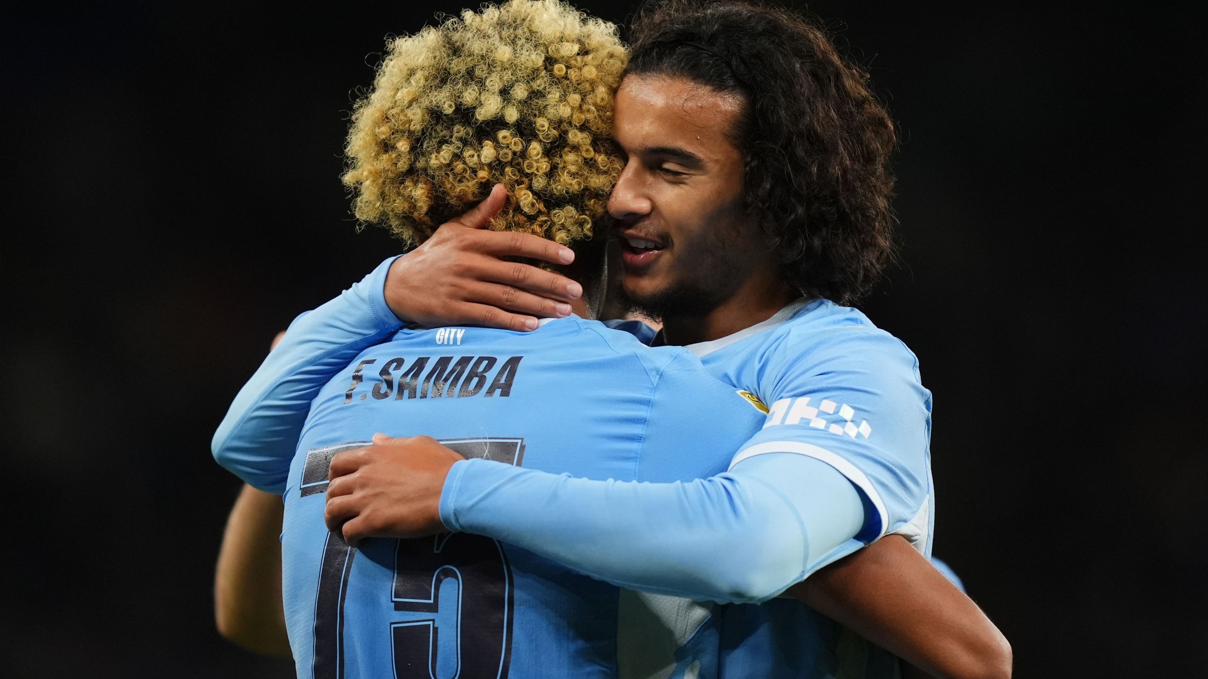 Floyd Samba happy with ‘mind-blowing’ debut in Man City’s Carabao Cup win