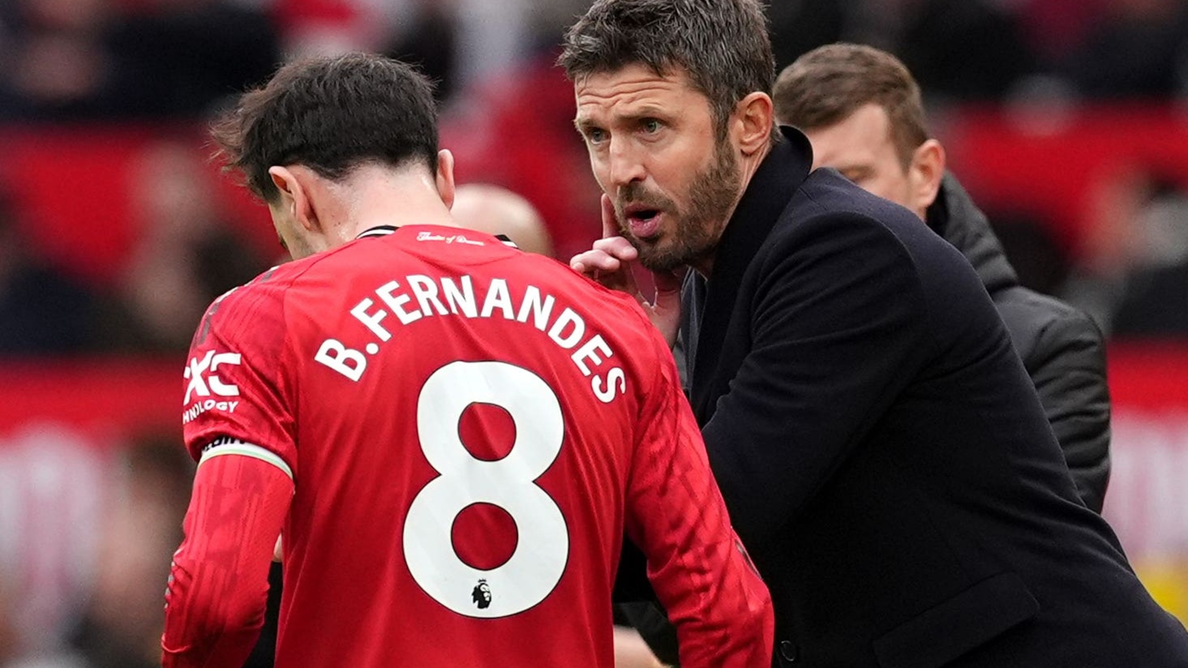 Bruno Fernandes hoping Michael Carrick can take Man Utd back to the top