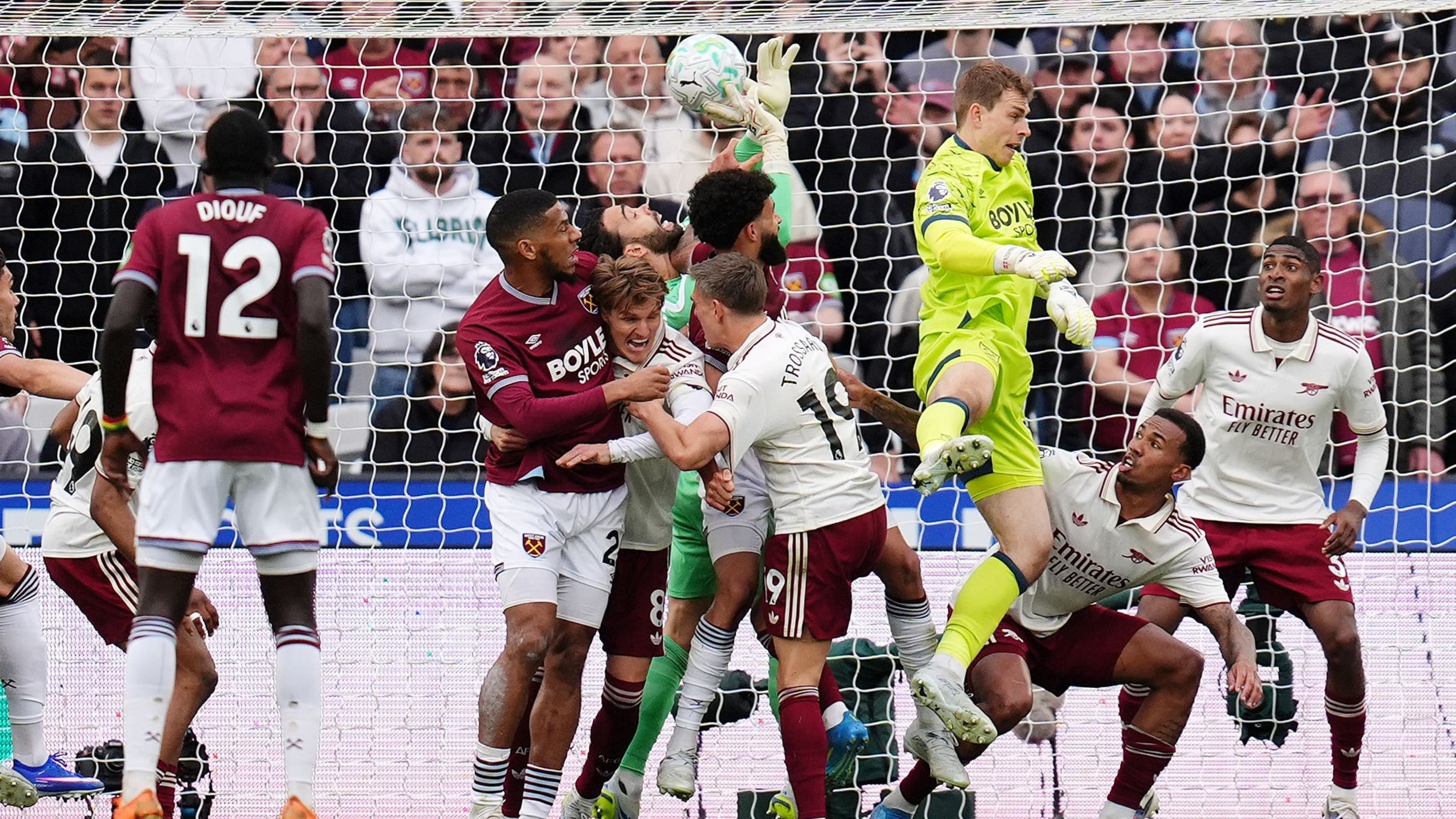West Ham to contact Premier League over VAR decision against Arsenal