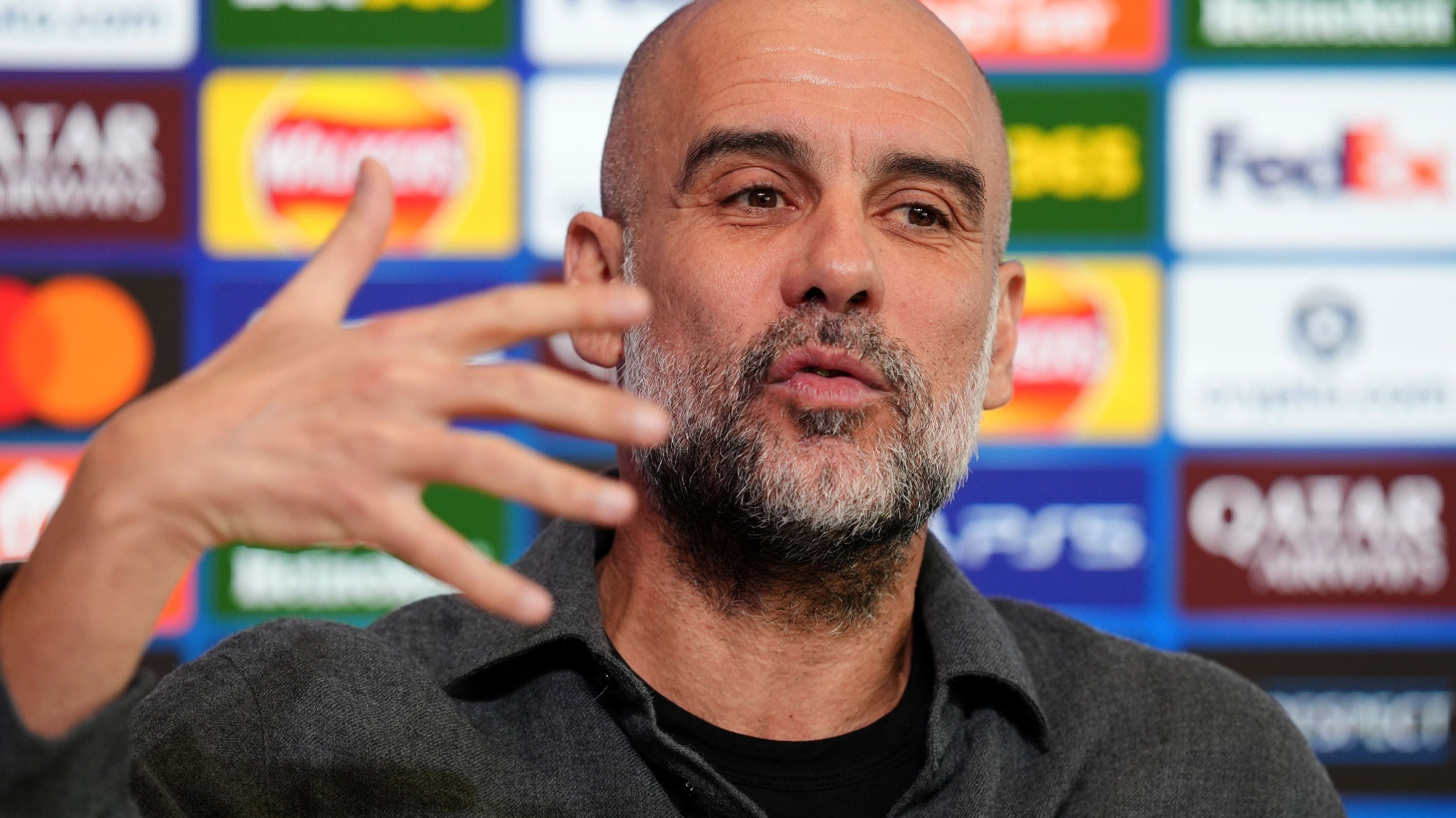 Guardiola says nothing on his Man City future ahead of FA Cup final