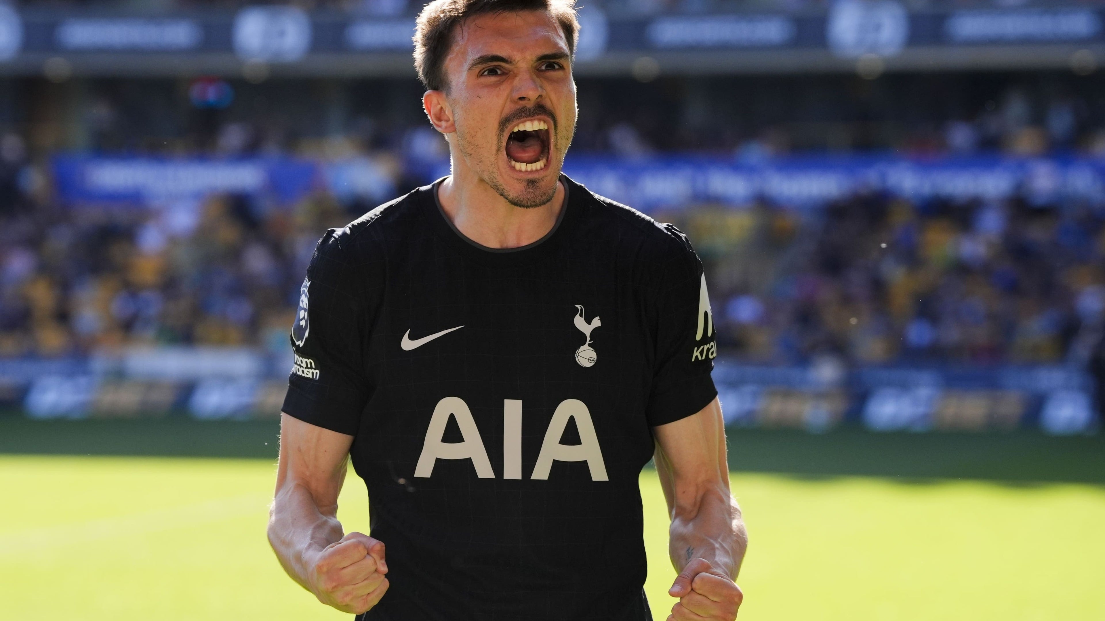 Tottenham keep survival hopes alive with Joao Palhinha’s late winner at Wolves