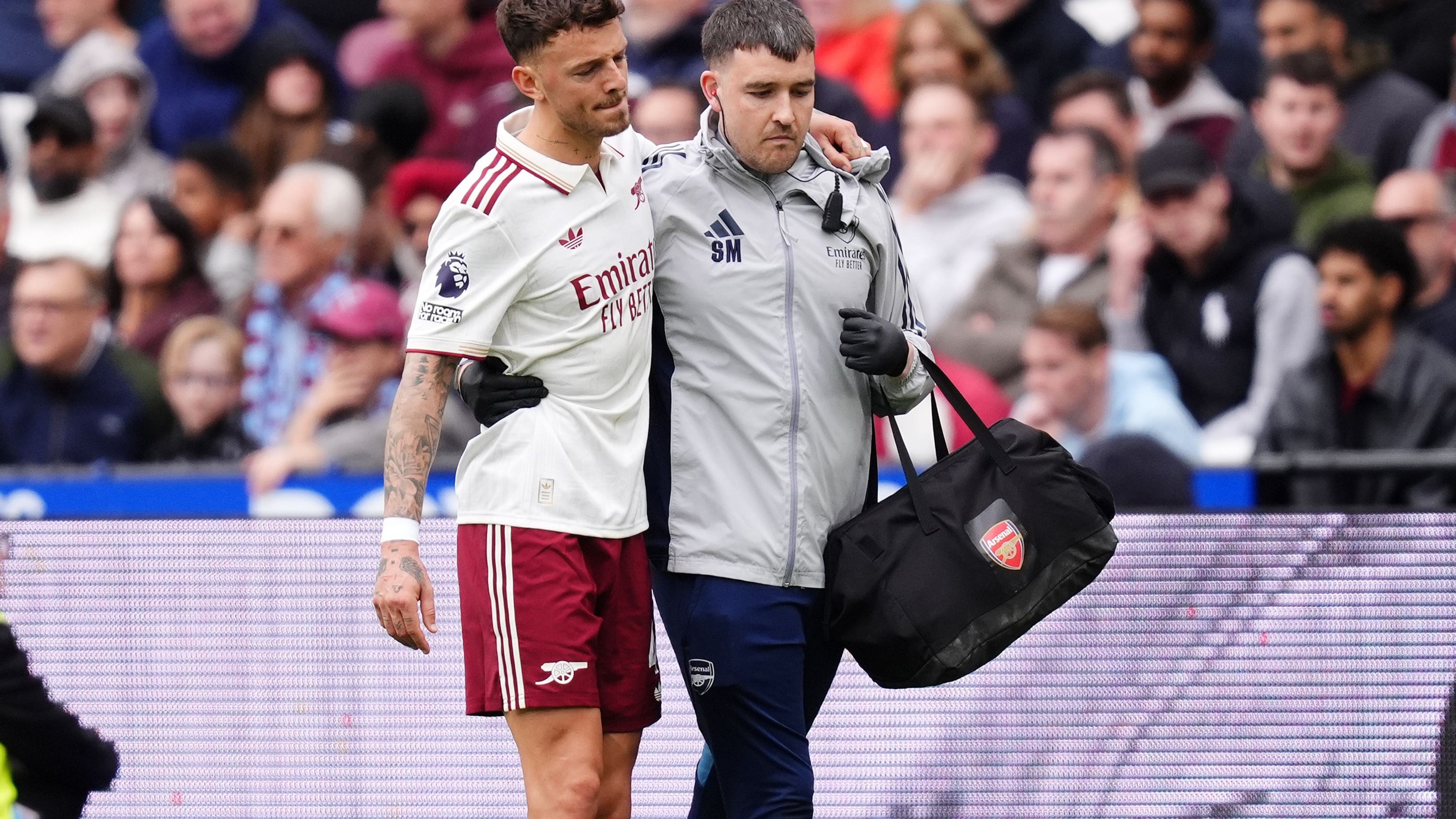 Arsenal’s Ben White ruled out for the rest of the season through injury