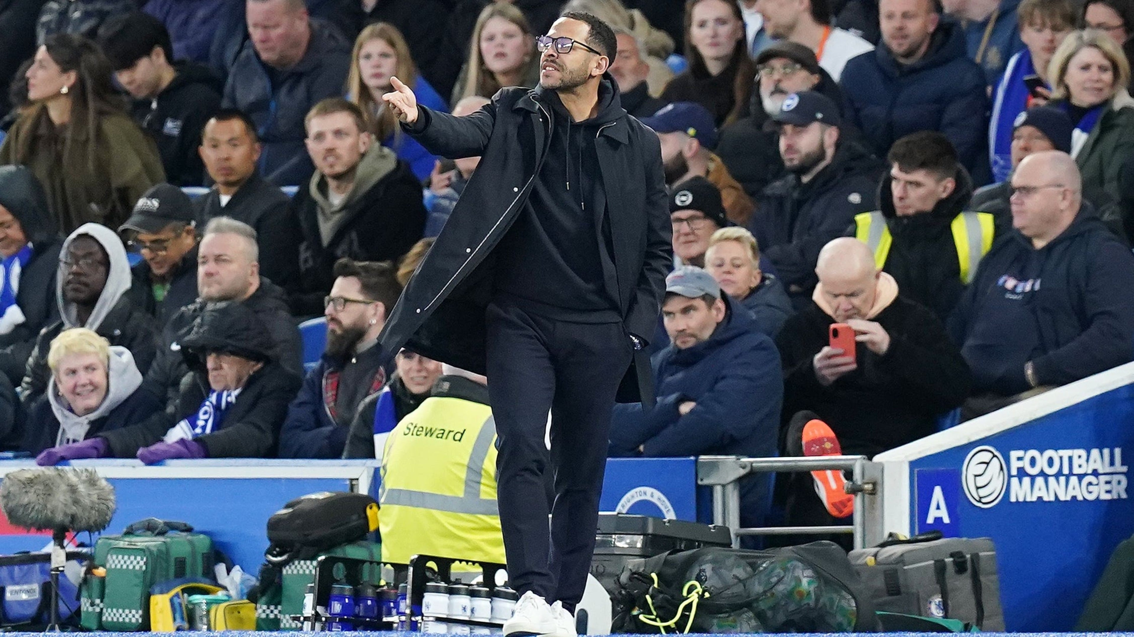 Liam Rosenior seethes at ‘indefensible’ Chelsea display in Brighton hammering