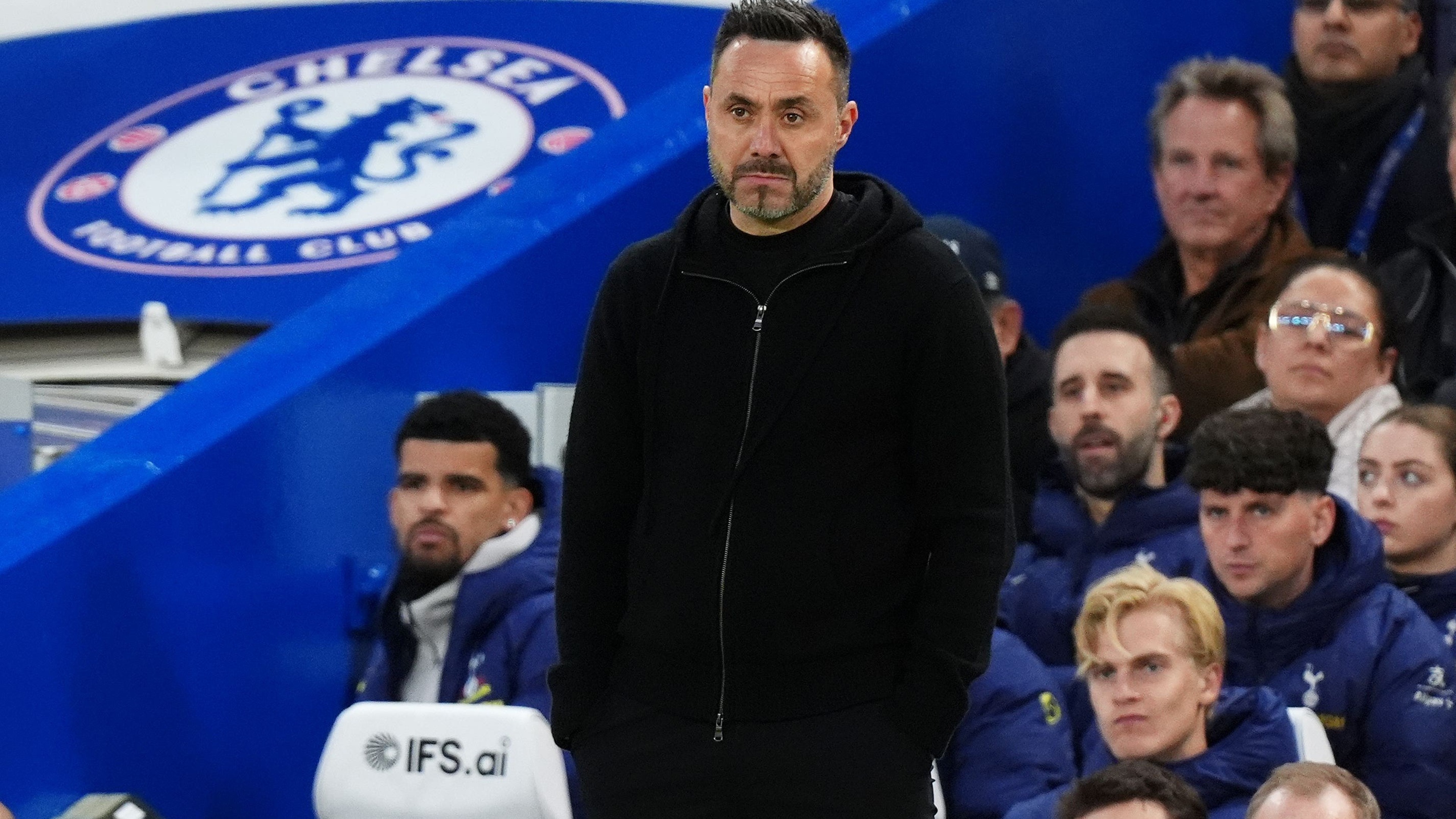 Roberto De Zerbi refused to be drawn on late penalty claim for Tottenham