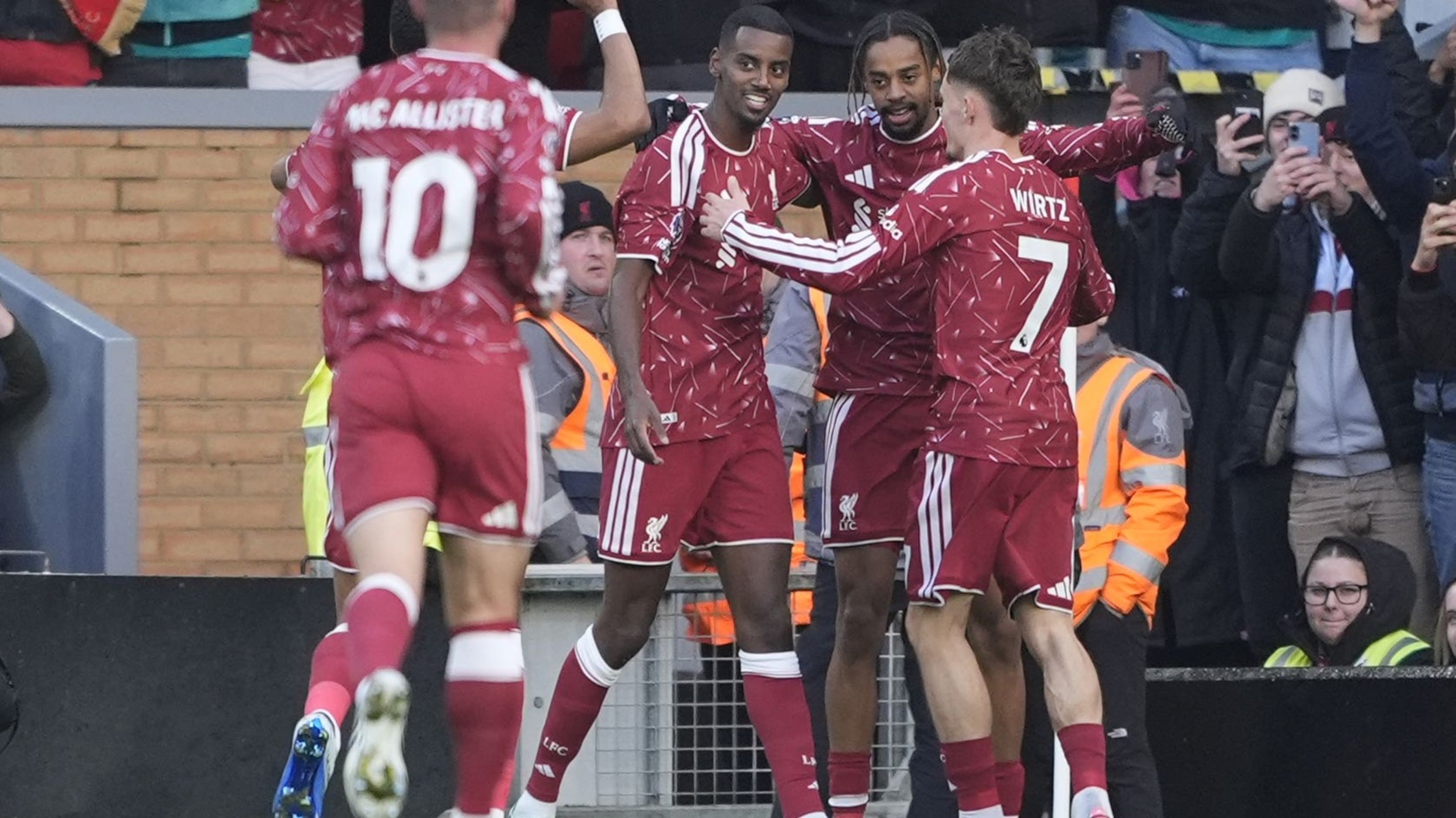 Liverpool secure first league win at home with comfortable victory over Brighton