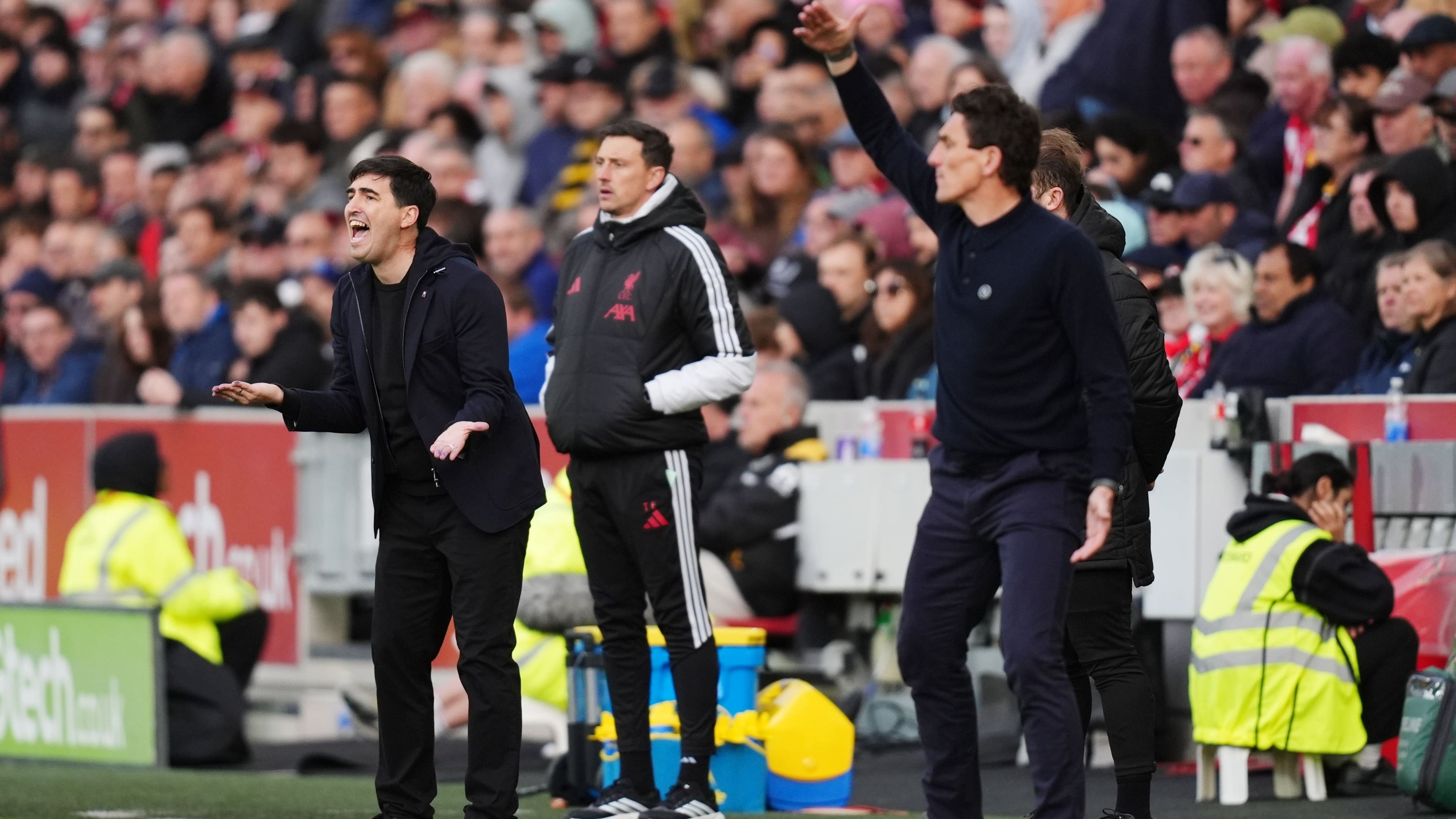 Andoni Iraola demands more cutting edge from Liverpool despite win at Brentford