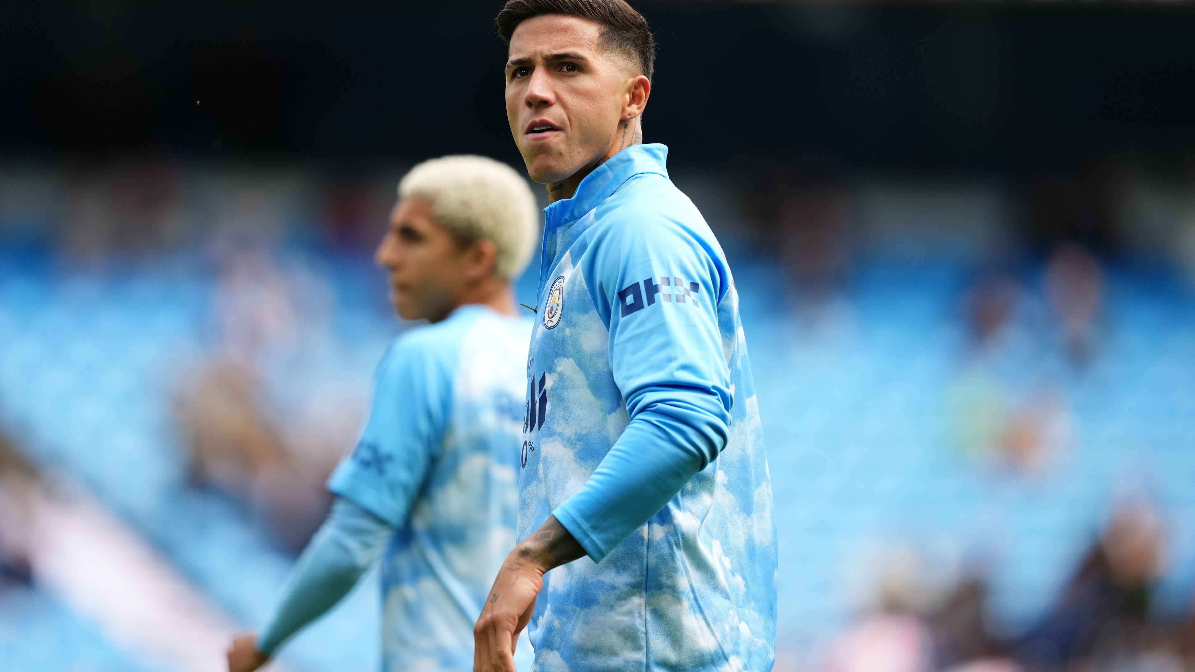 Enzo Fernandez makes Man City debut after late issue for Nico O’Reilly