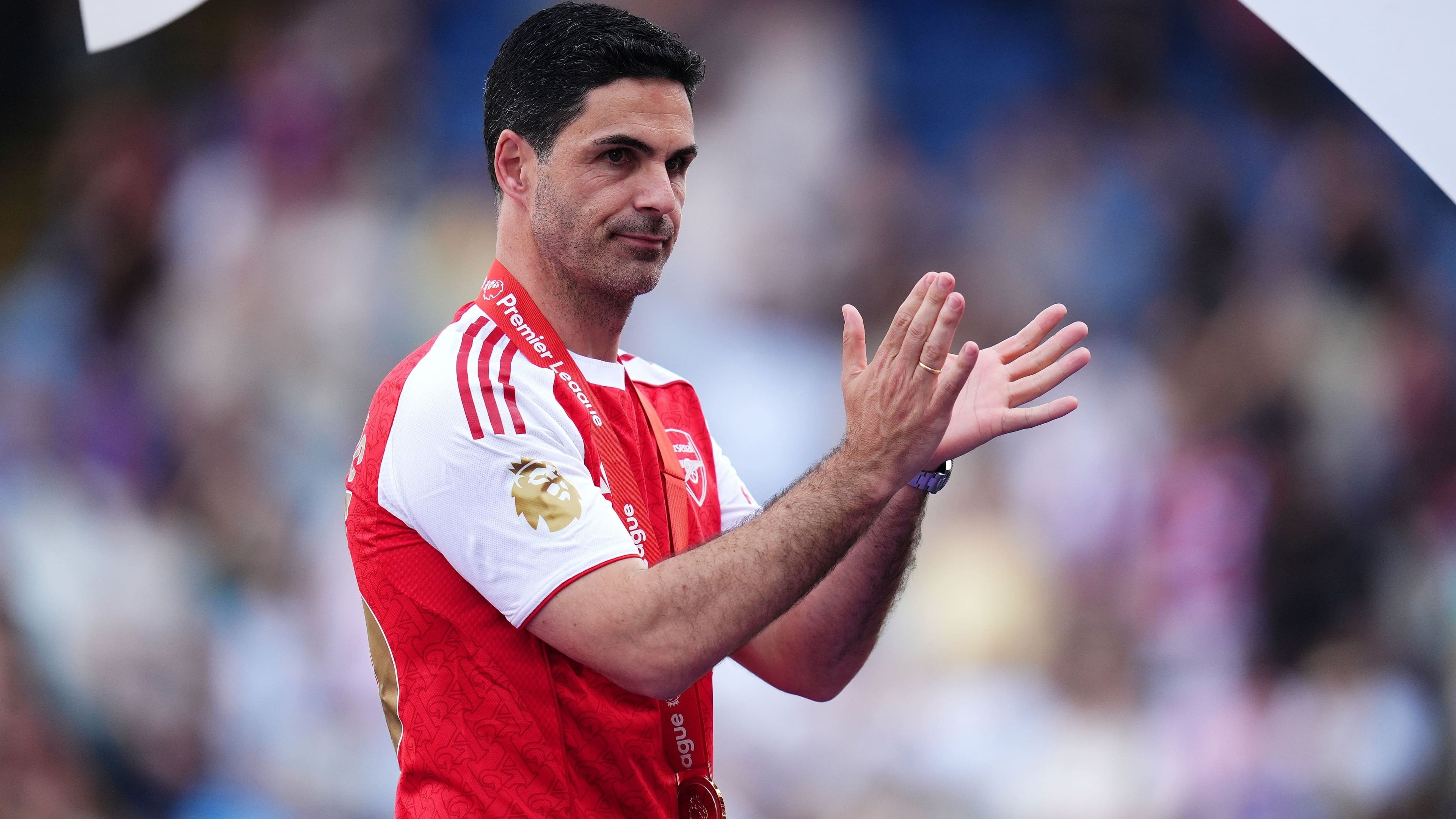 Emotional Mikel Arteta thrilled by way Arsenal became Premier League champions