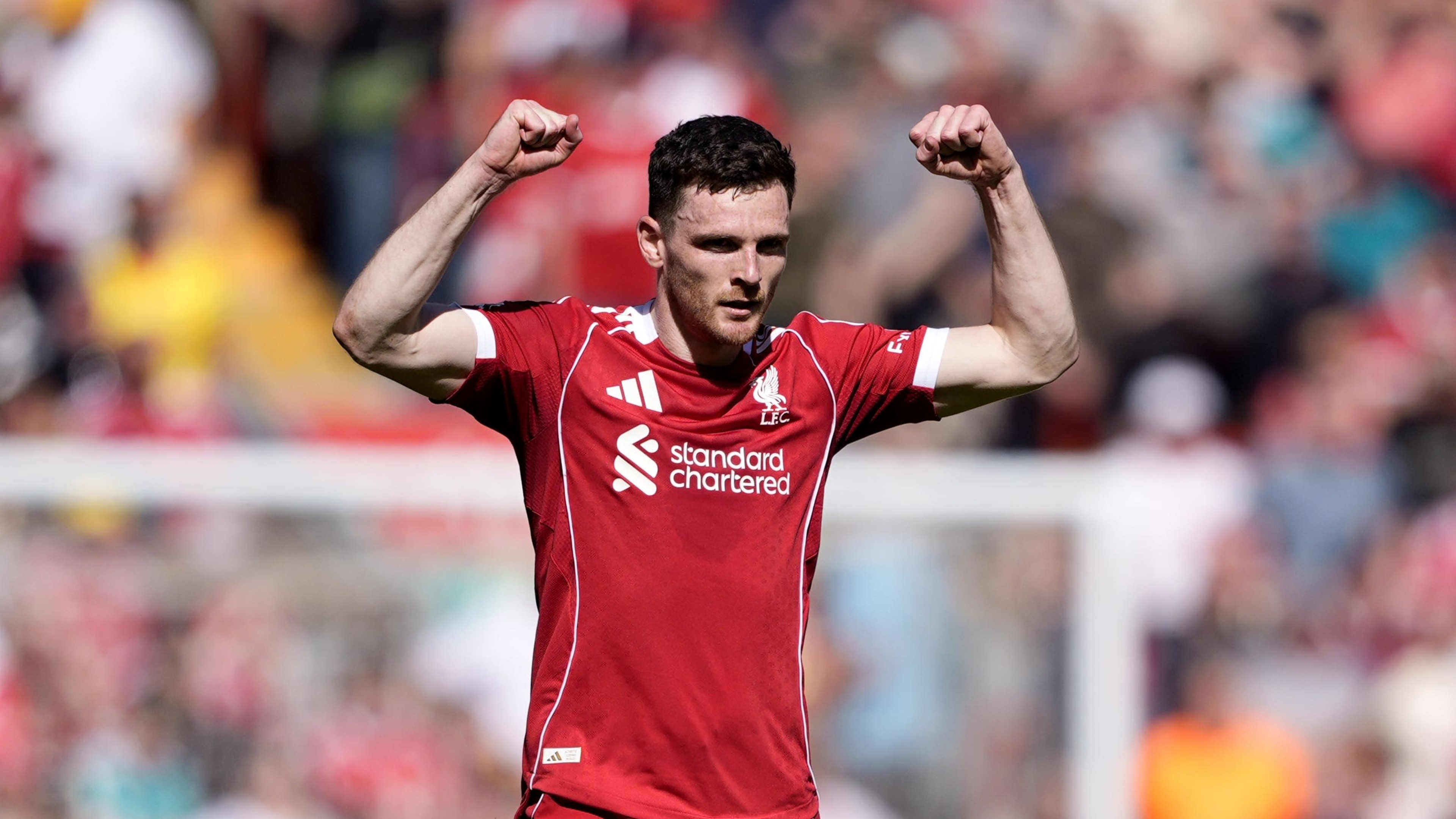 Andy Robertson says Liverpool’s future is in safe hands as he departs
