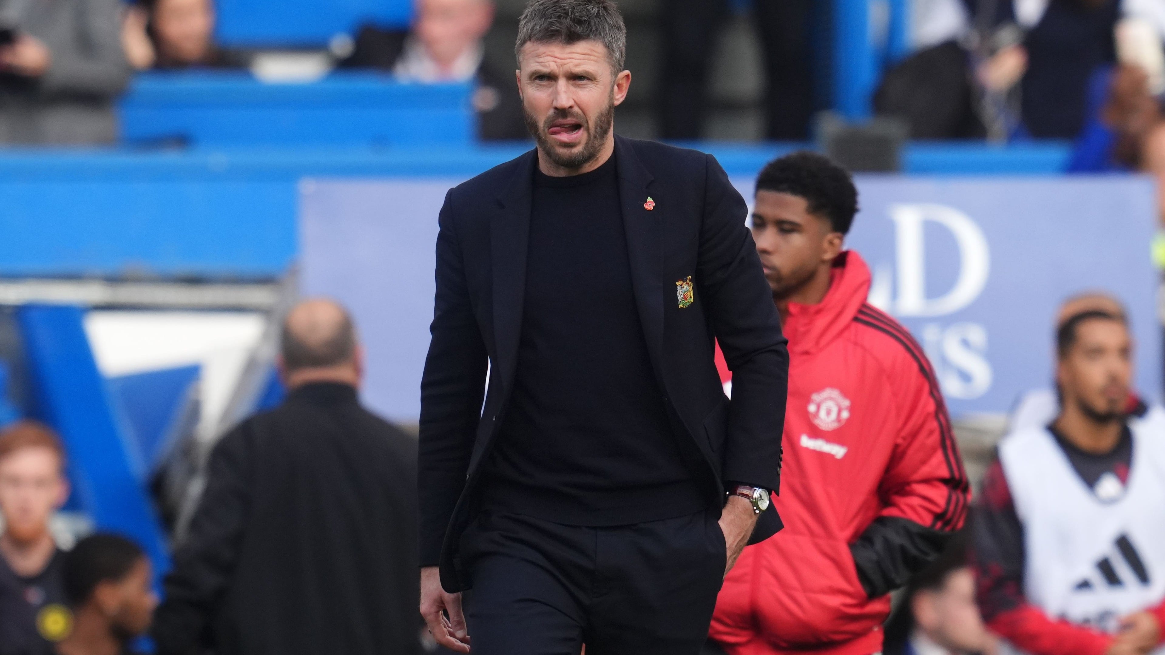 Michael Carrick expects to remain in charge of Man Utd for Roma clash