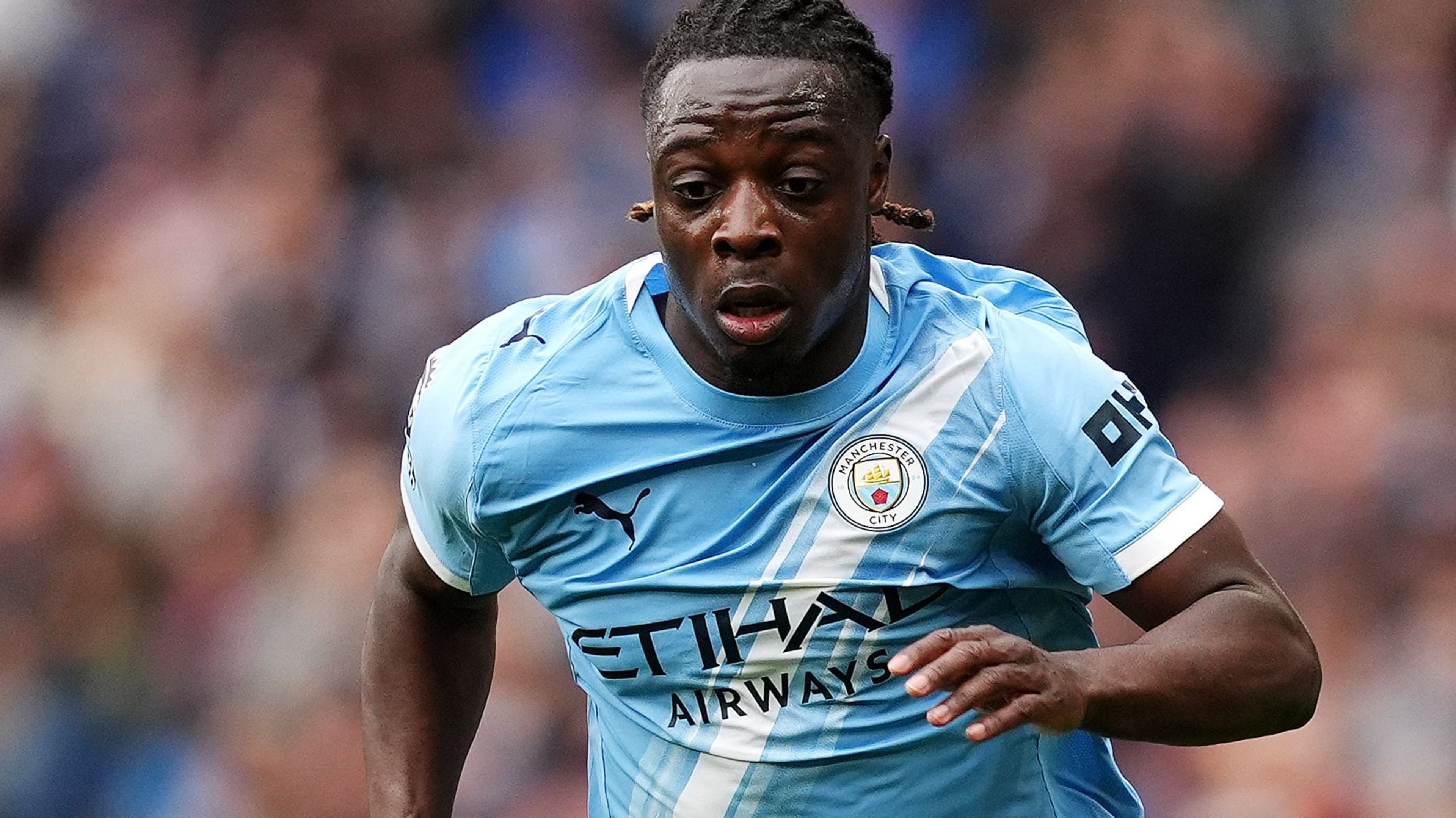 Jeremy Doku pleased to see goals for Man City rewarding his belief