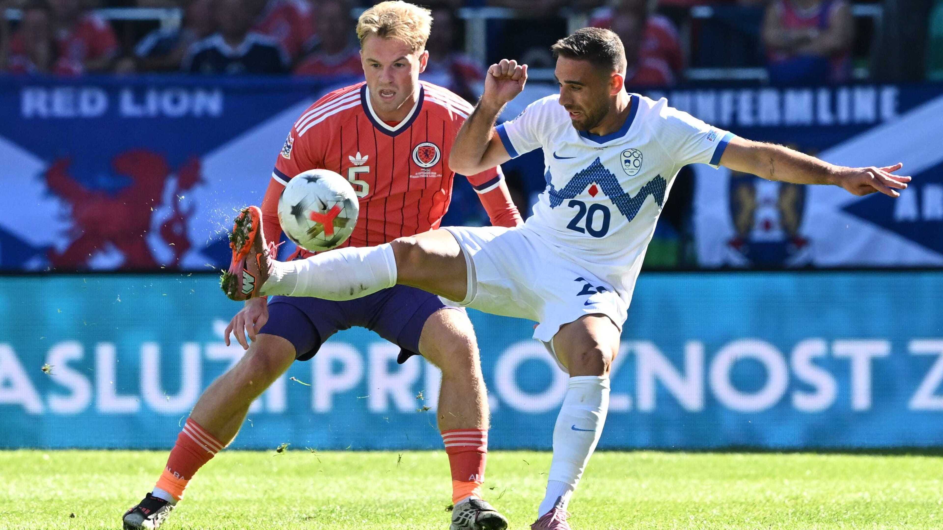 Scotland held to 1-1 draw by Slovenia as Sebastien Pocognoli begins tenure