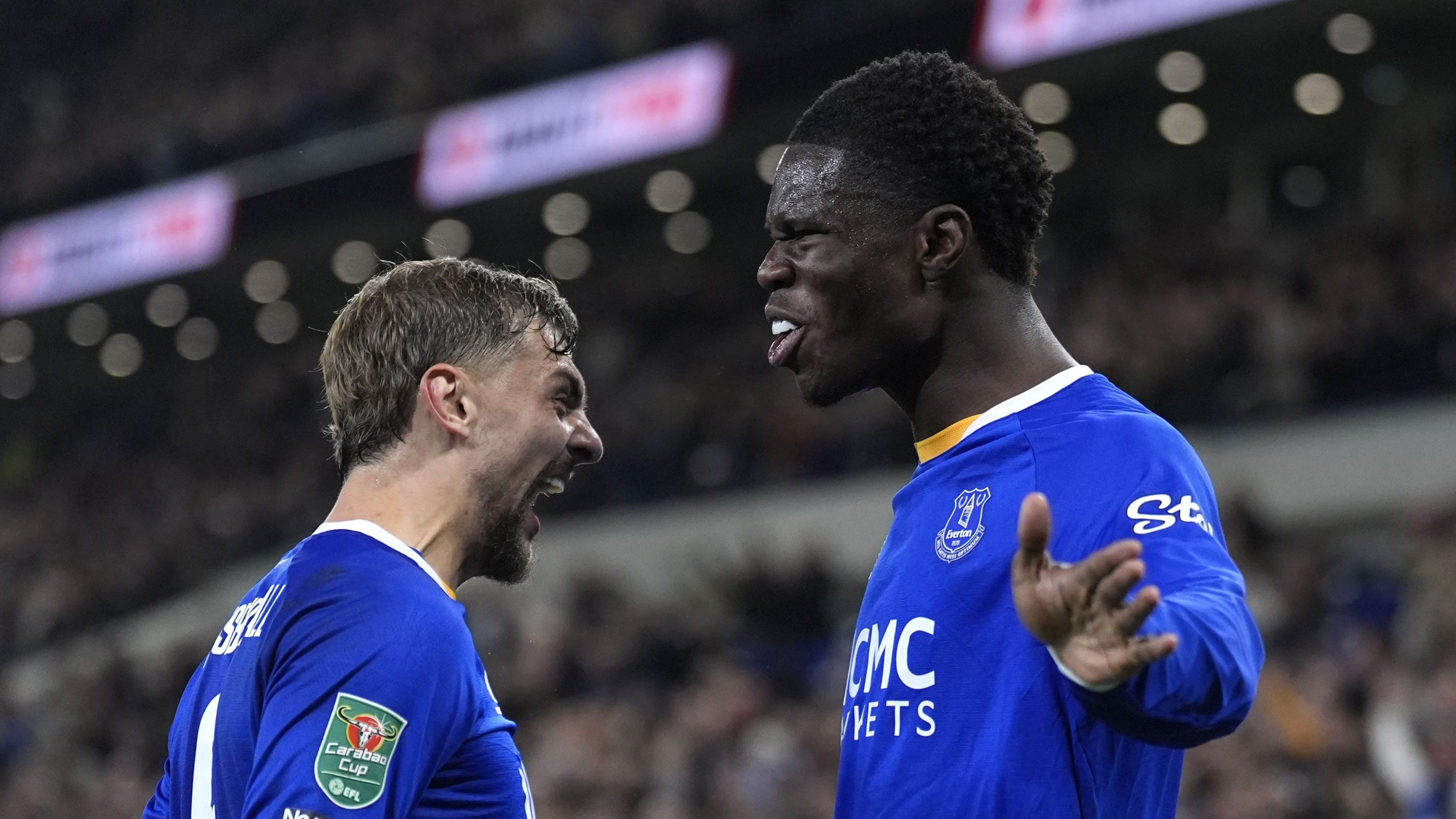 Everton ease past Newcastle to set up Carabao Cup quarter-final tie at Fleetwood