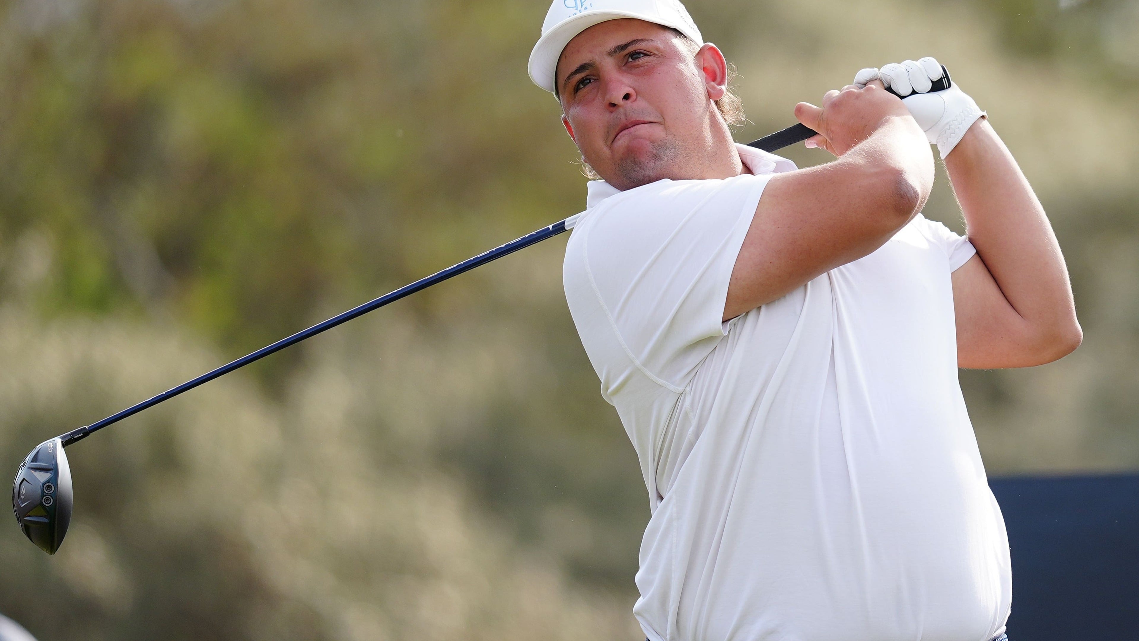 Mateo Pulcini marks Open debut with late birdie and celebratory shot