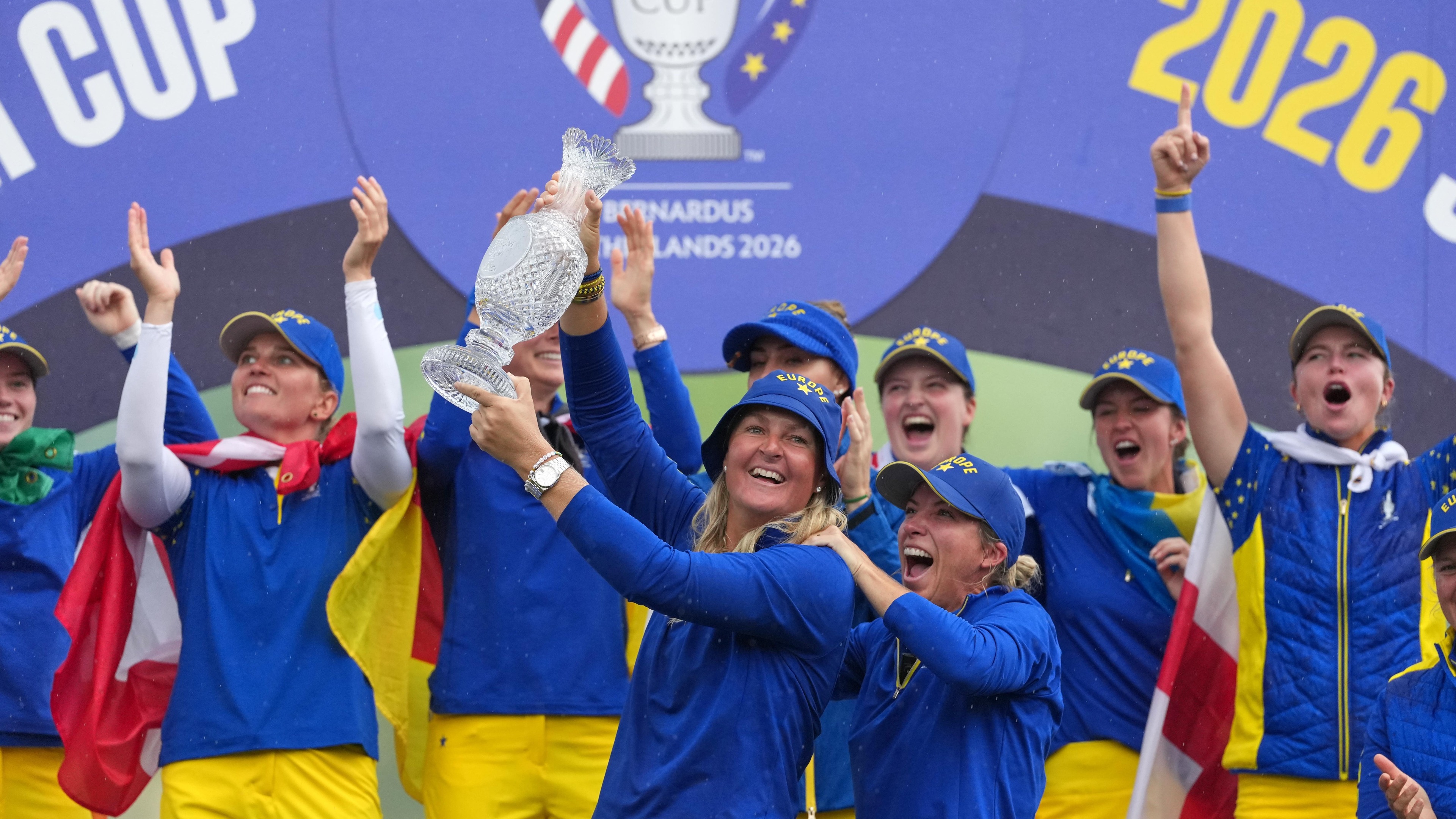 Charley Hull and Lottie Woad help Europe to Solheim Cup victory