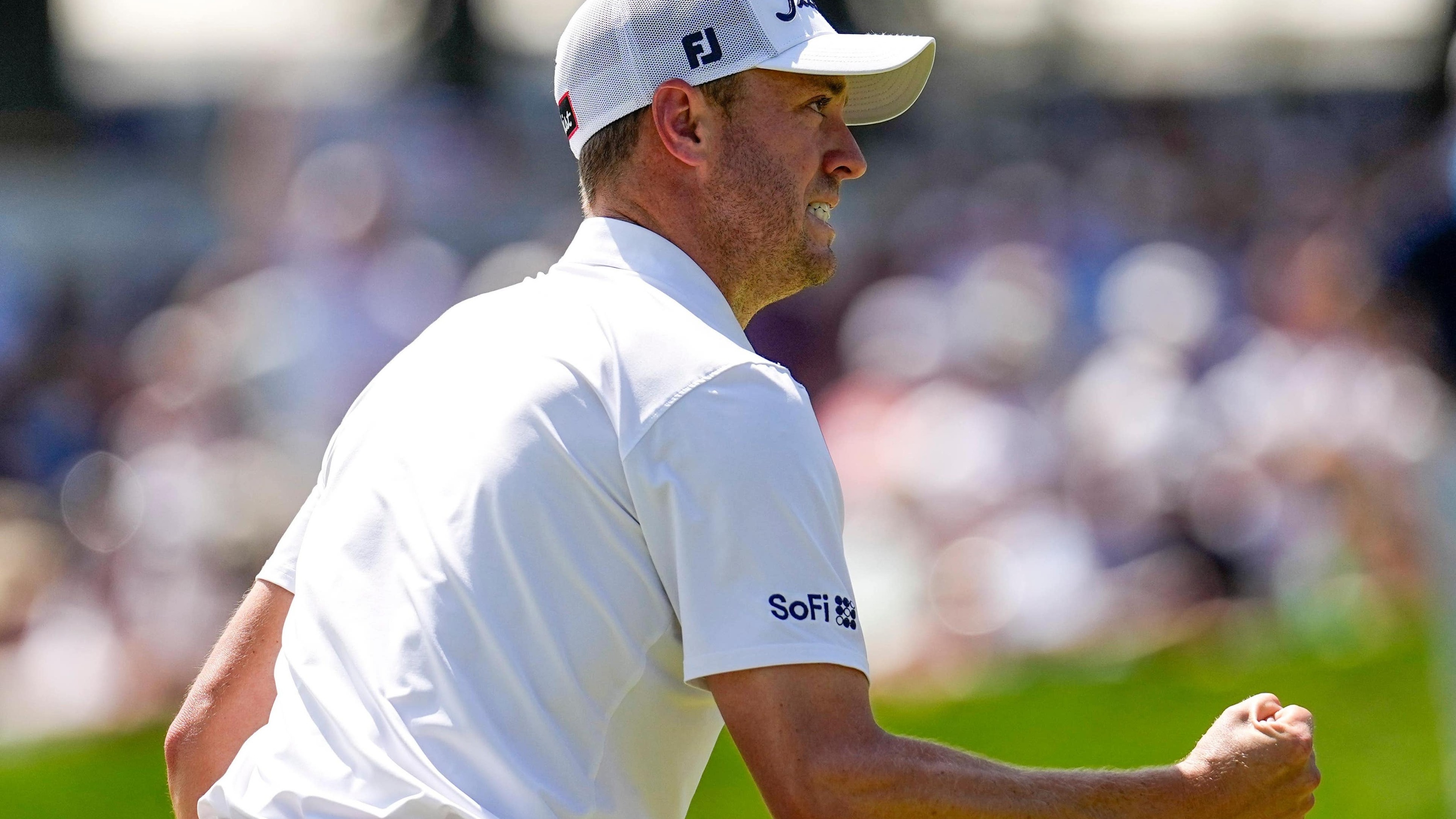 Matti Schmid takes the lead at the U.S. PGA Championship as Justin Thomas posts clubhouse mark