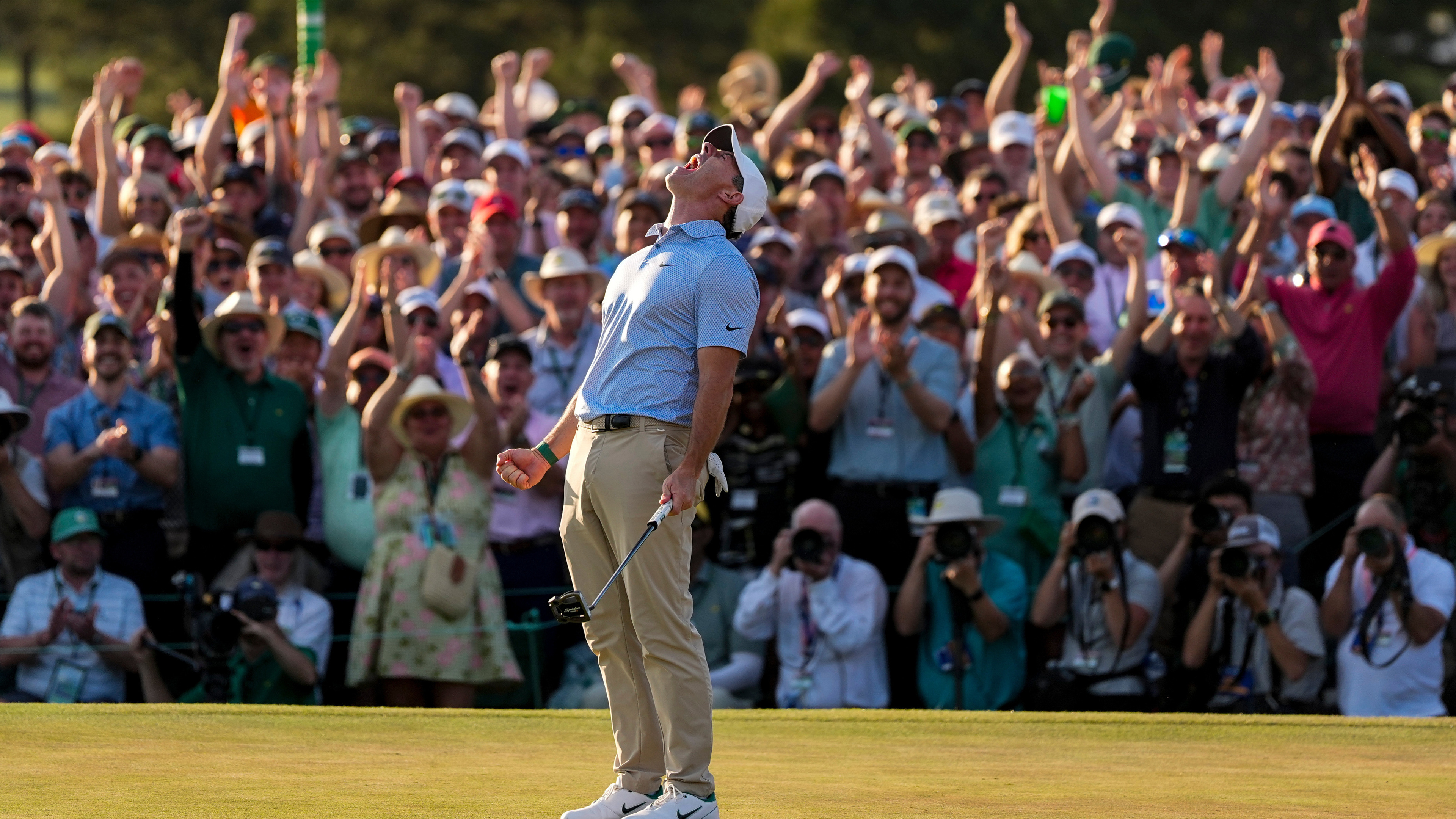 Back-to-back Masters champion Rory McIlroy thanked everyone back home for their support — but the gratitude is all ours
