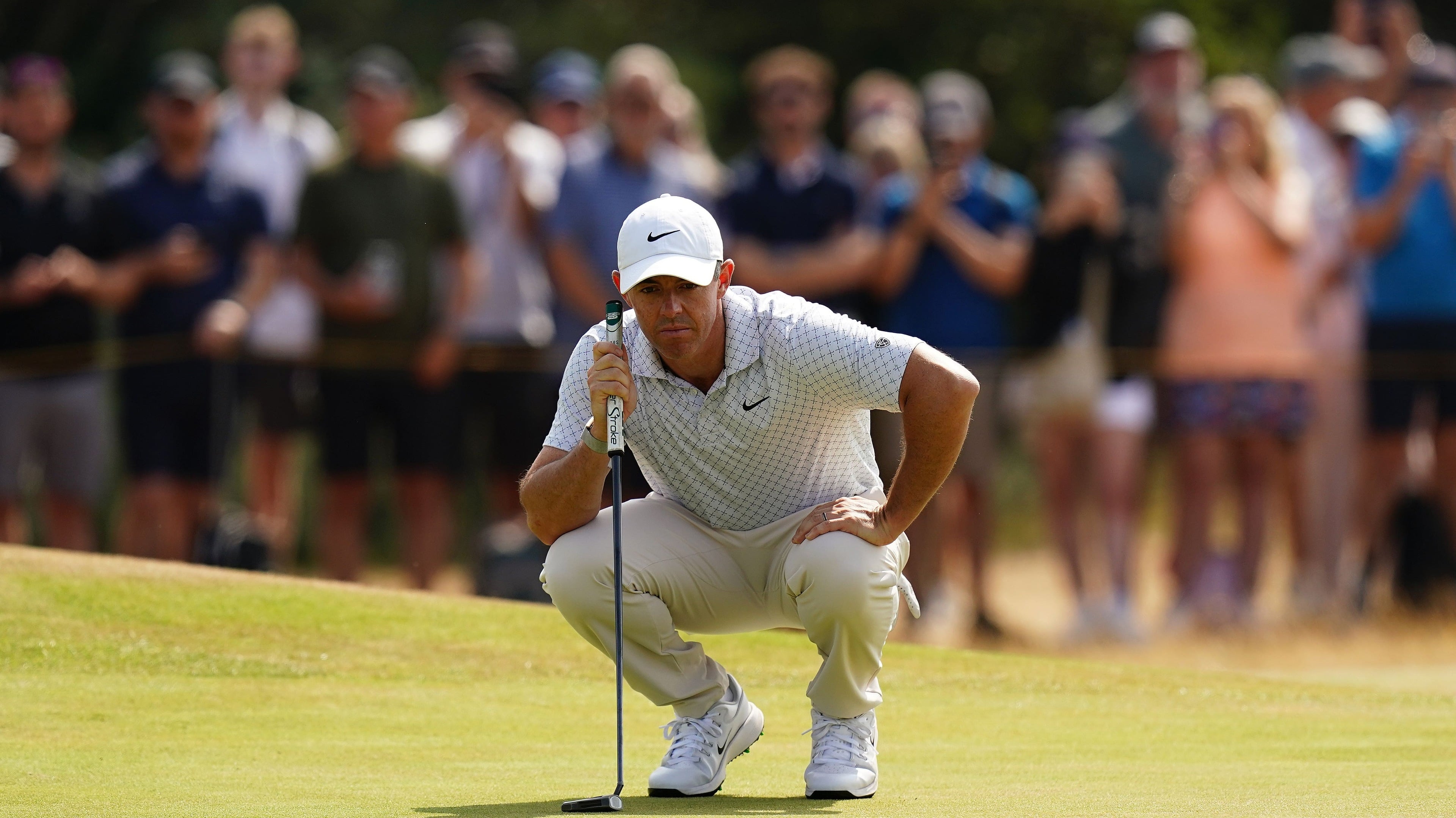 Rory McIlroy’s hole-by-hole round highlights push to improve Open Championship hopes