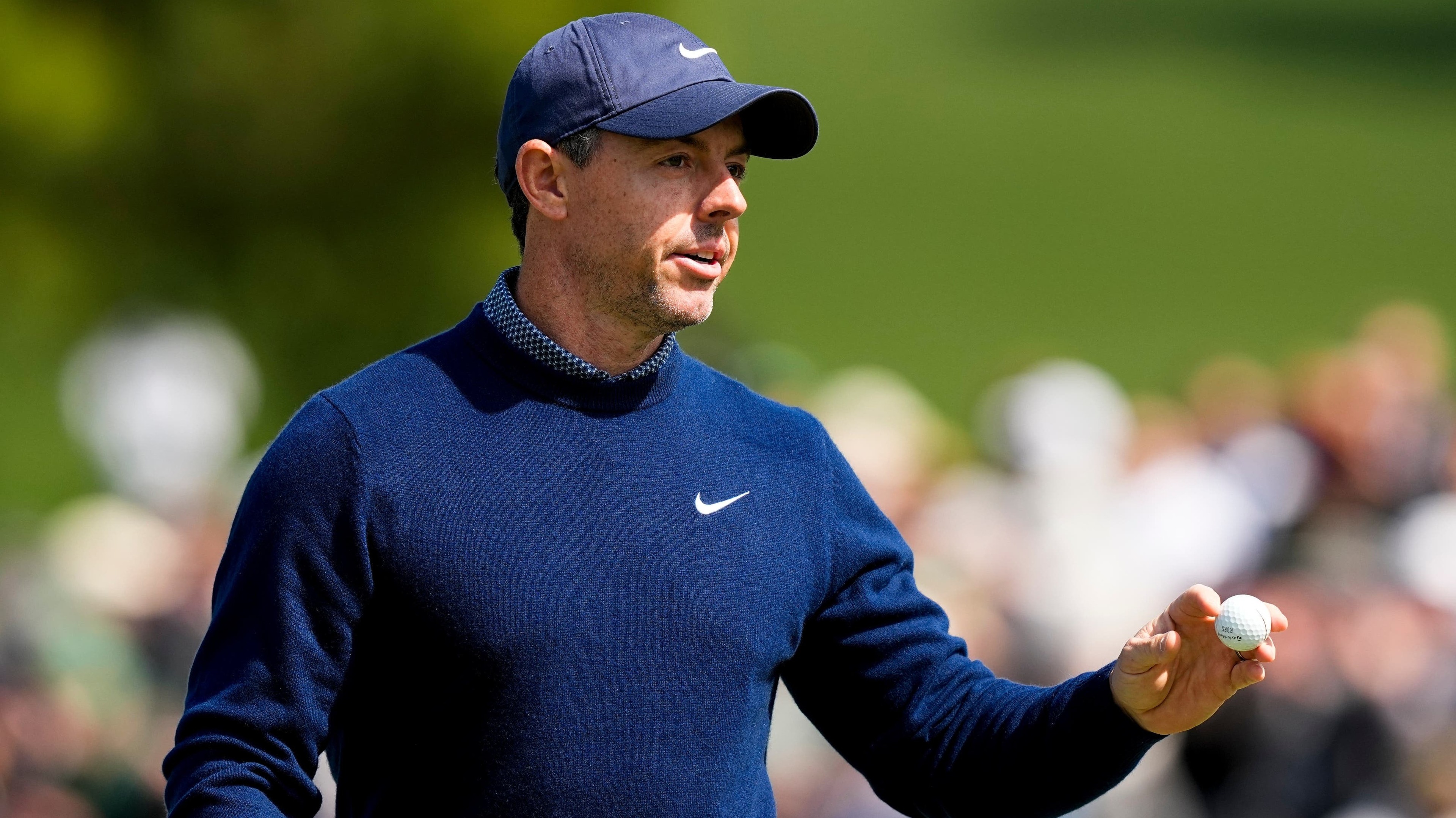 Back-to-back birdies steady defending Masters champion Rory McIlroy